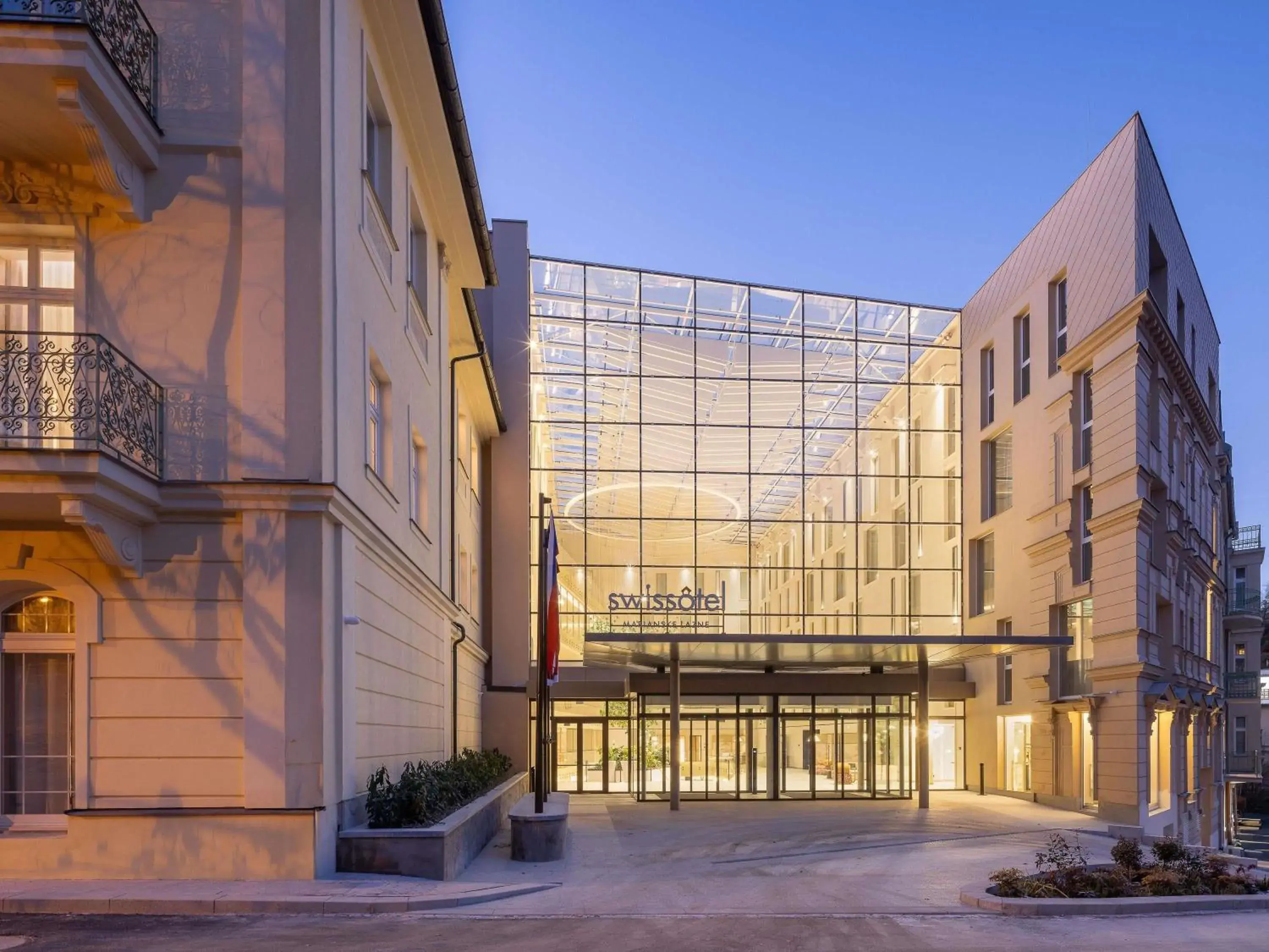 Property building in Swissôtel Marianske Lazne Property building in Swissôtel Marianske Lazne