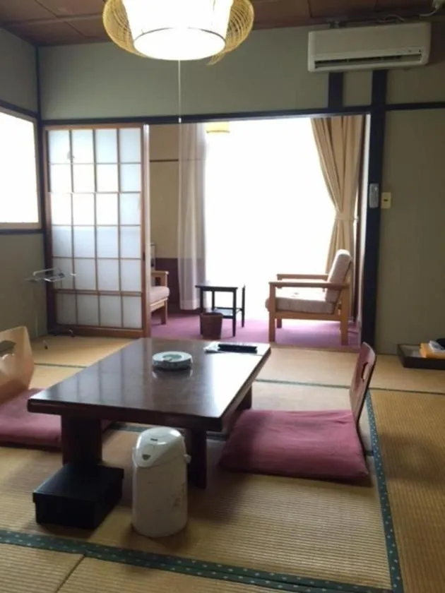 Seating area in Yuzawa Hotel