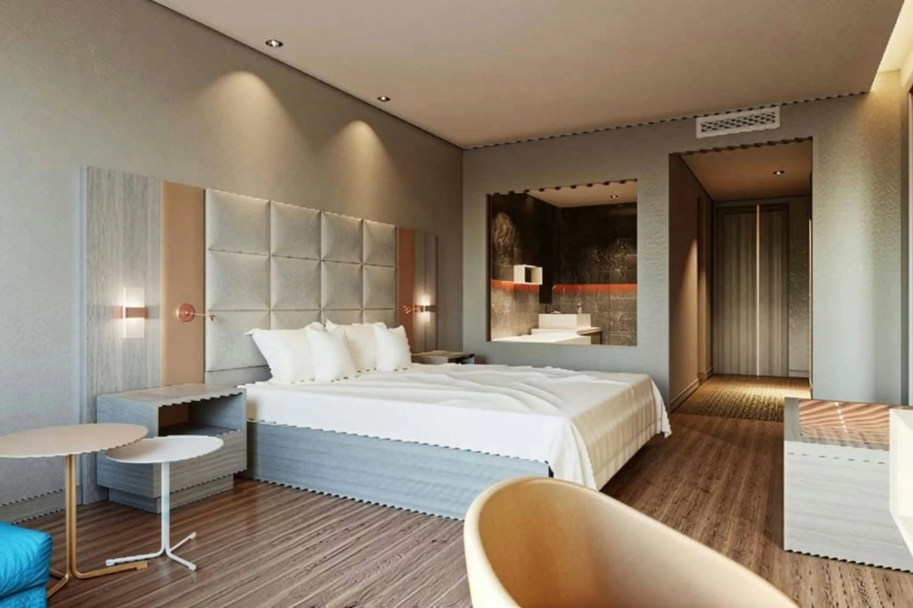 Photo of the whole room, Bed in Four Points by Sheraton Accra Airport Hotel