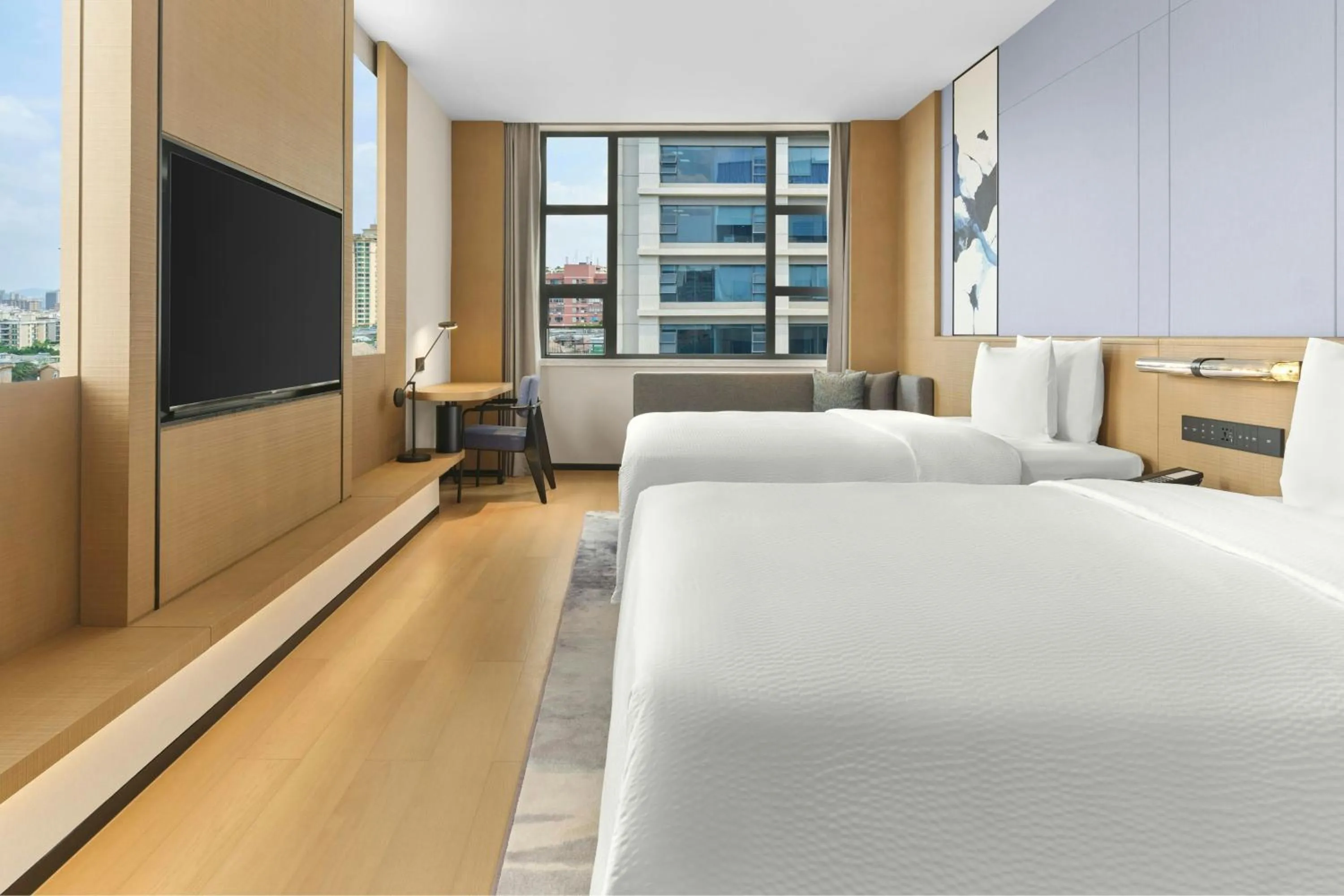 Photo of the whole room, Bed in Fairfield by Marriott Guangzhou Huadu