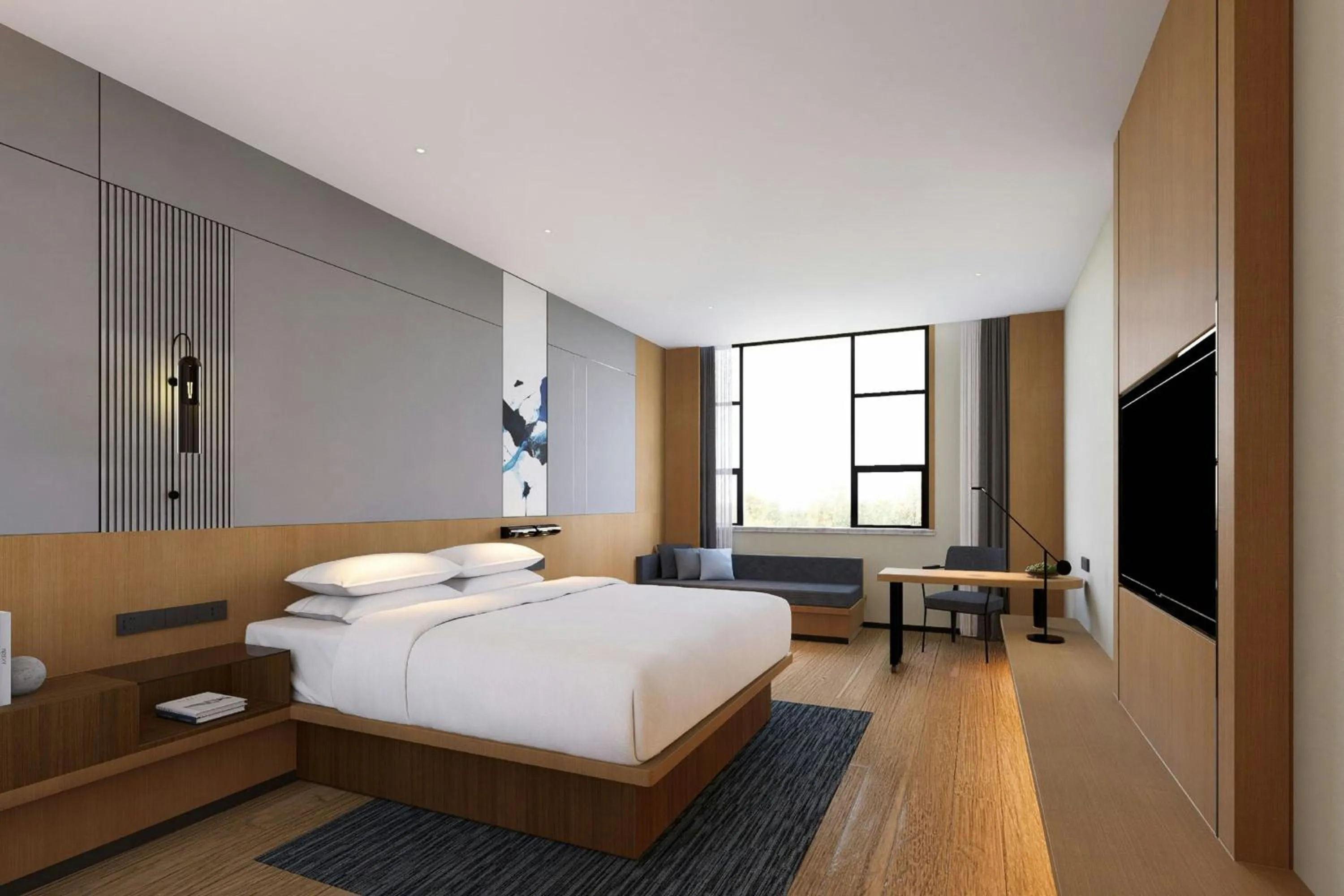 Photo of the whole room, Bed in Fairfield by Marriott Guangzhou Huadu