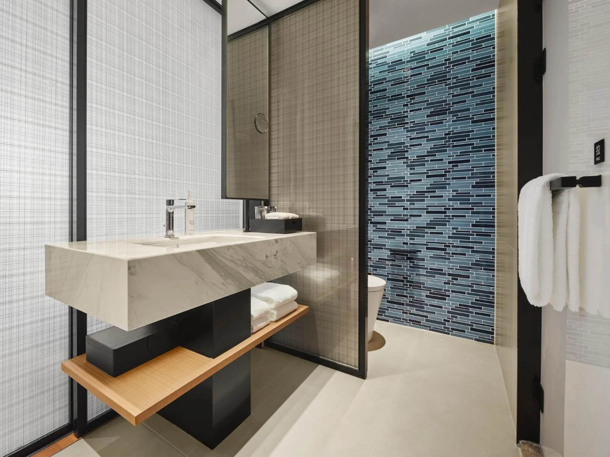 Bathroom in Fairfield by Marriott Guangzhou Huadu