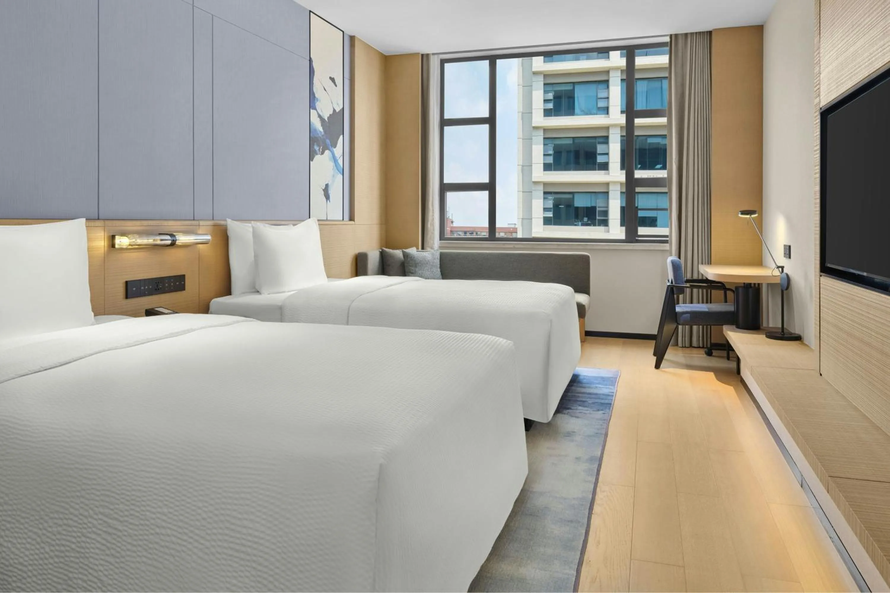 Photo of the whole room, Bed in Fairfield by Marriott Guangzhou Huadu
