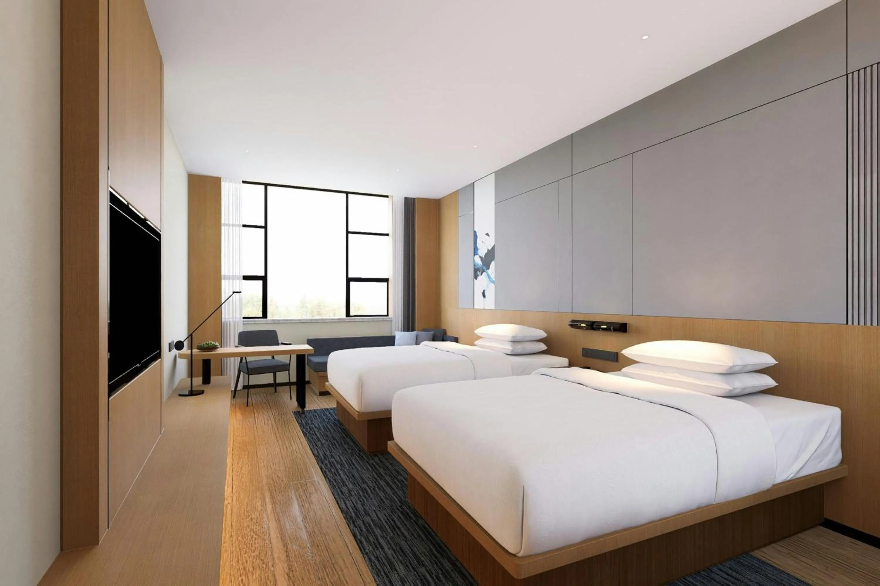 Photo of the whole room, Bed in Fairfield by Marriott Guangzhou Huadu