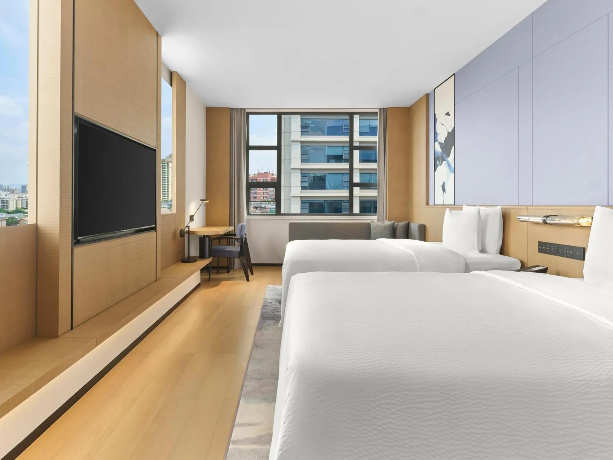 Bedroom, Bed in Fairfield by Marriott Guangzhou Huadu