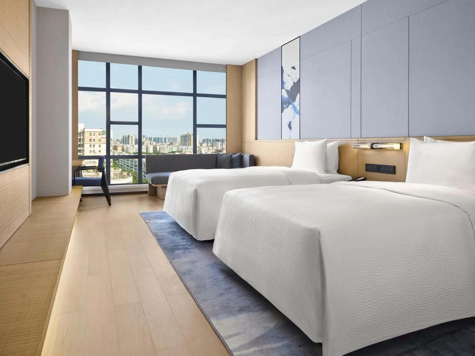Bedroom, Bed in Fairfield by Marriott Guangzhou Huadu
