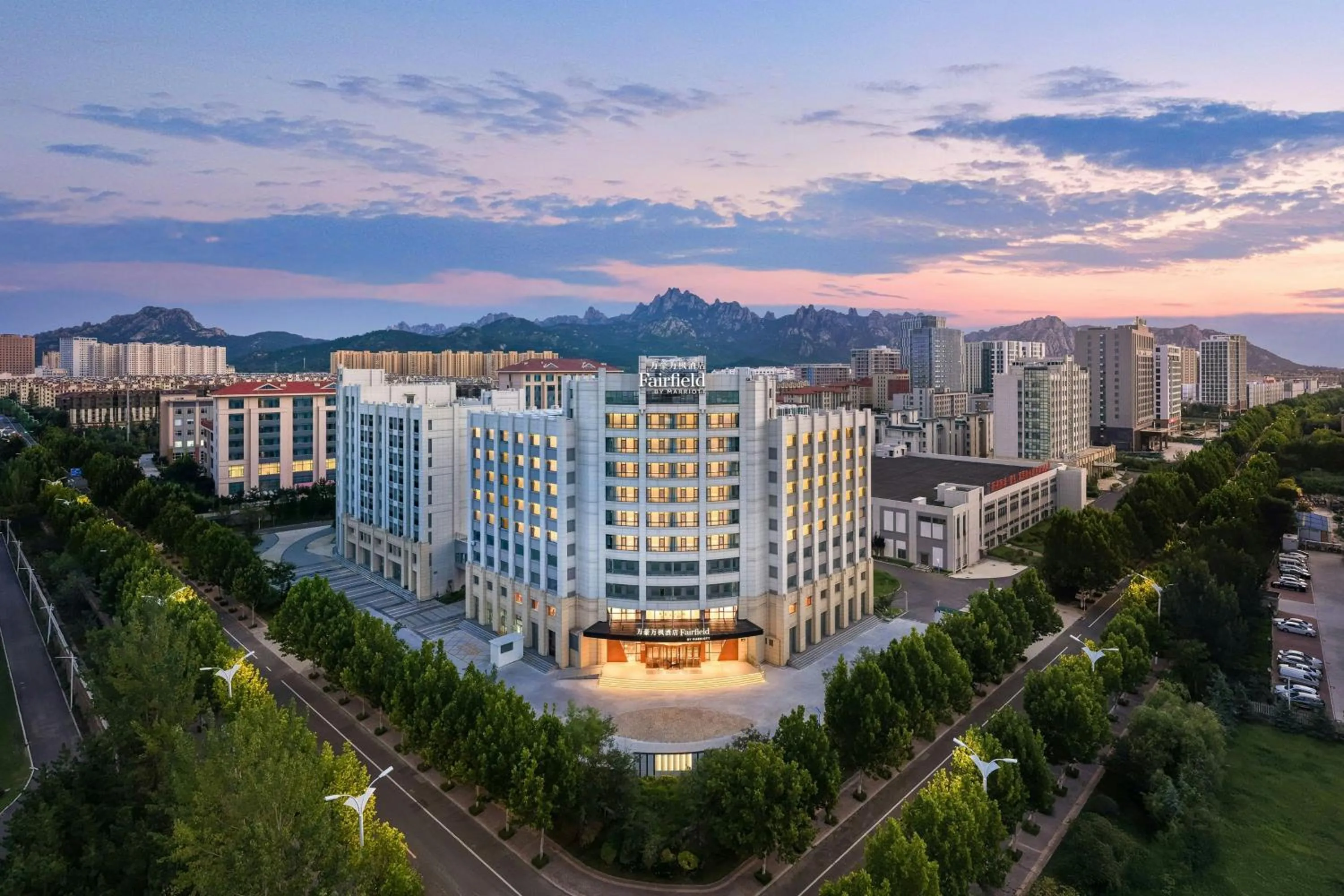 Property building in Fairfield by Marriott Qingdao West Coast