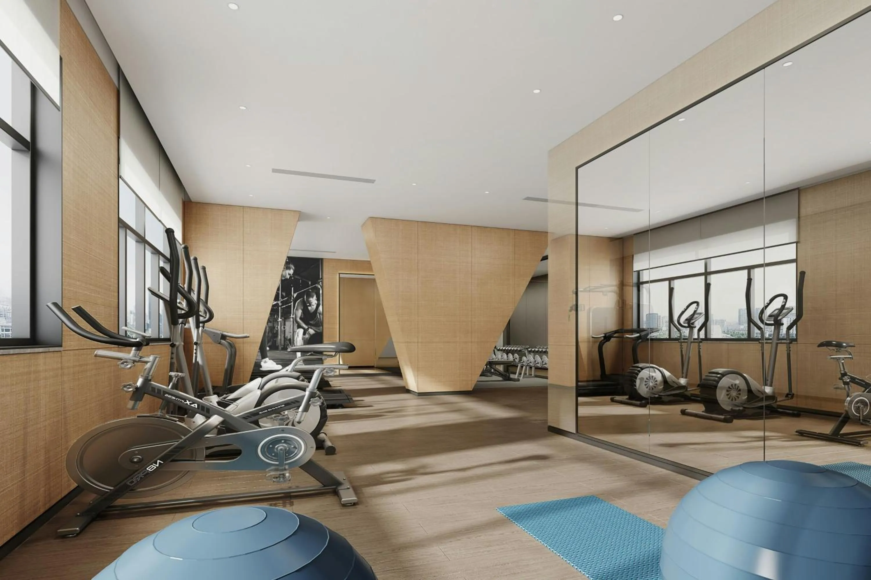 Fitness centre/facilities in Fairfield by Marriott Qingdao West Coast