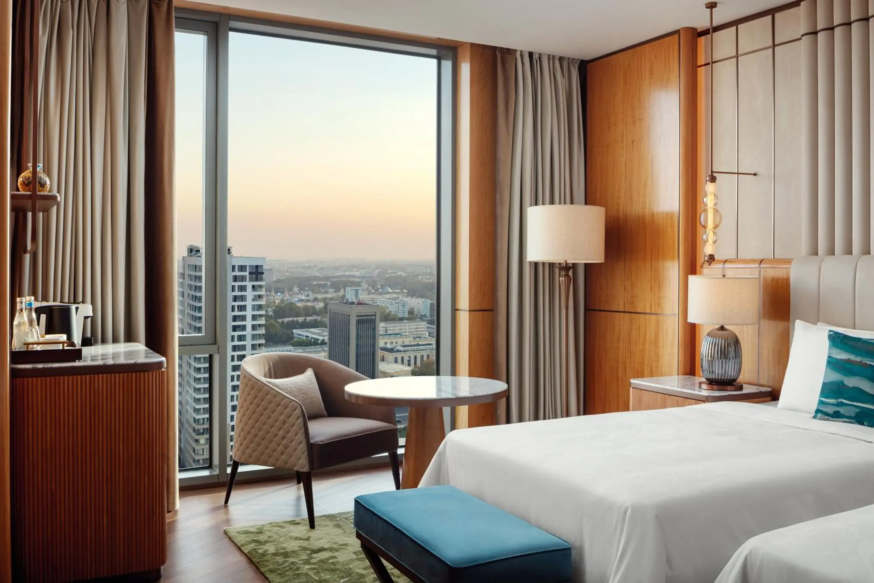 Premier Twin Room with City View in JW Marriott Hotel Tashkent Premier Twin Room with City View in JW Marriott Hotel Tashkent