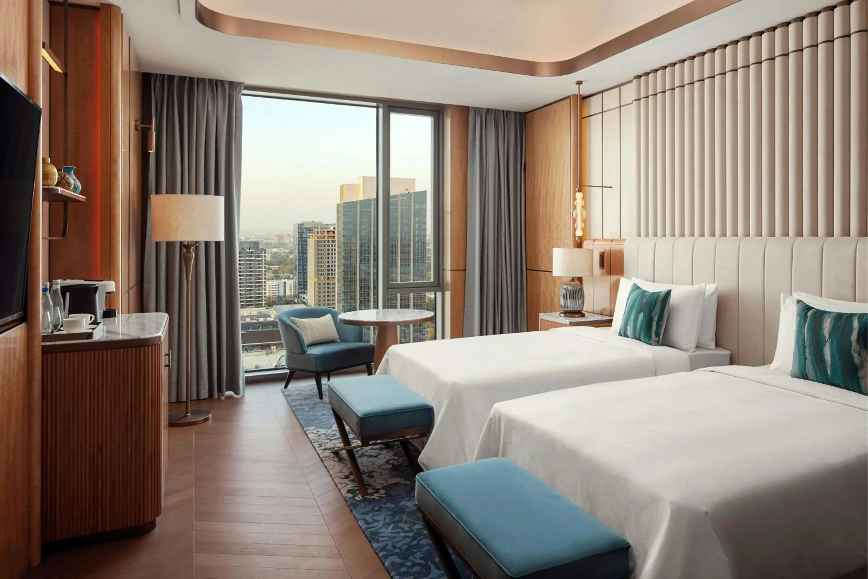 Deluxe Twin Room in JW Marriott Hotel Tashkent Deluxe Twin Room in JW Marriott Hotel Tashkent