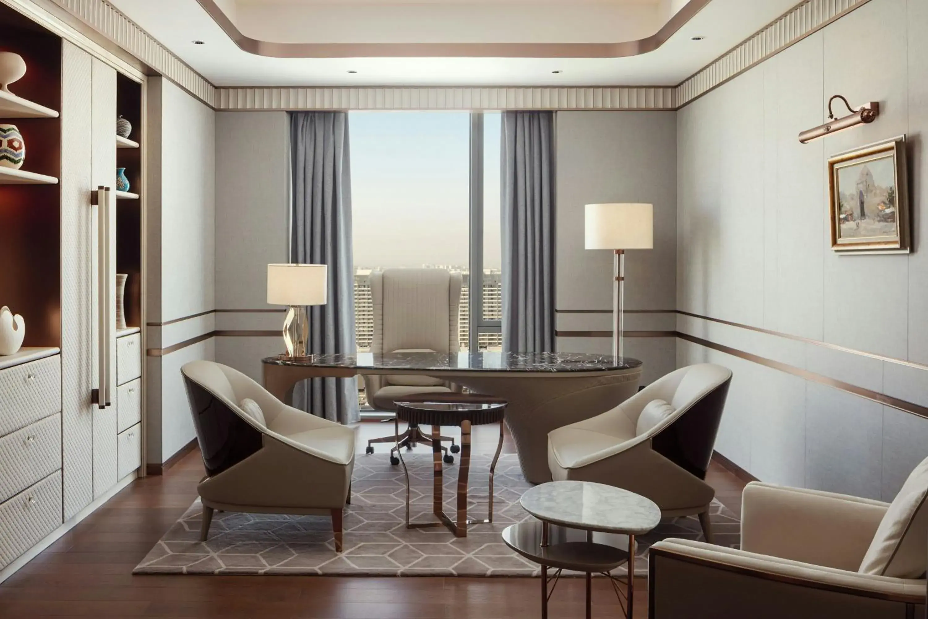 One-Bedroom Presidential Suite - Concierge Lounge Access in JW Marriott Hotel Tashkent One-Bedroom Presidential Suite - Concierge Lounge Access in JW Marriott Hotel Tashkent