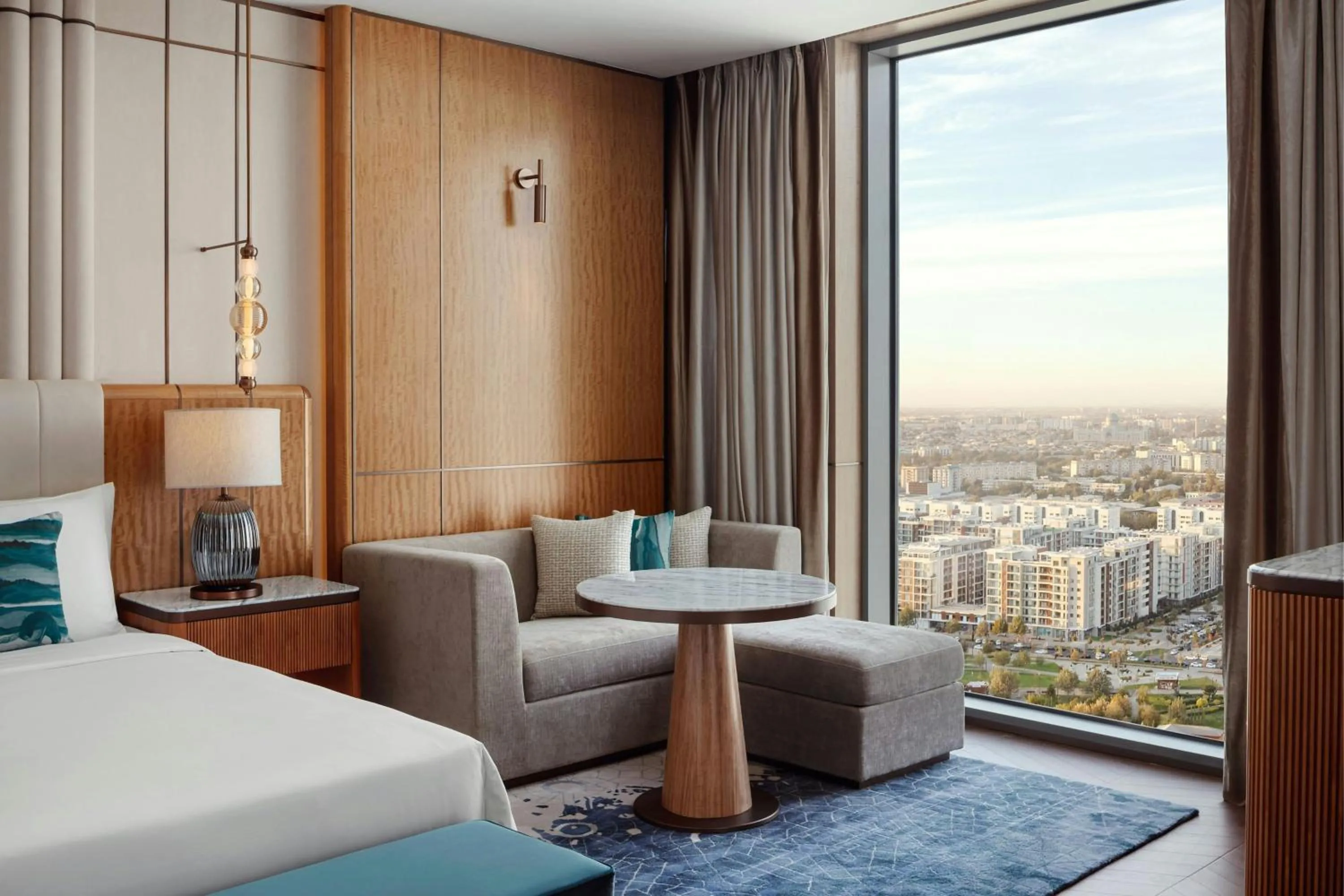 Premier King Room with City View in JW Marriott Hotel Tashkent