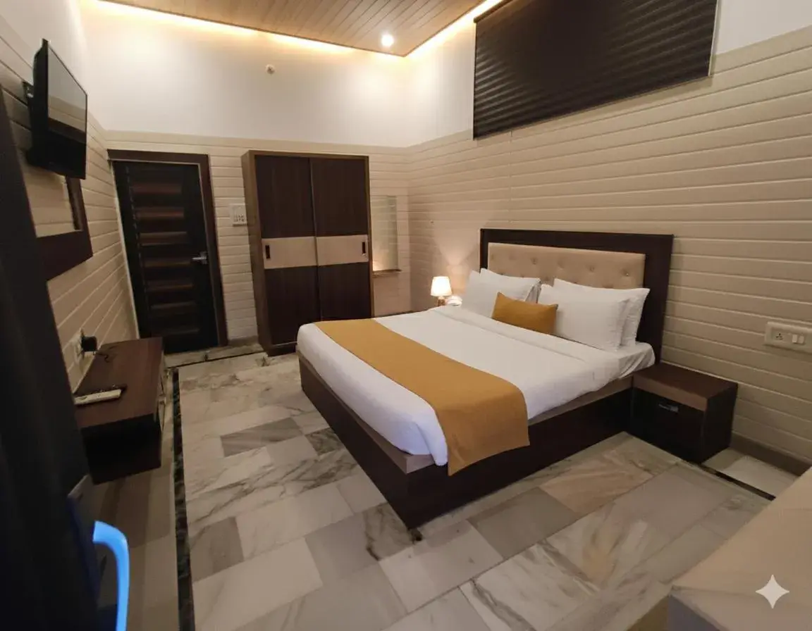 Bed in Mayur Resort Bed in Mayur Resort