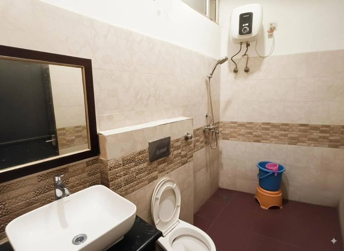 Shower in Mayur Resort