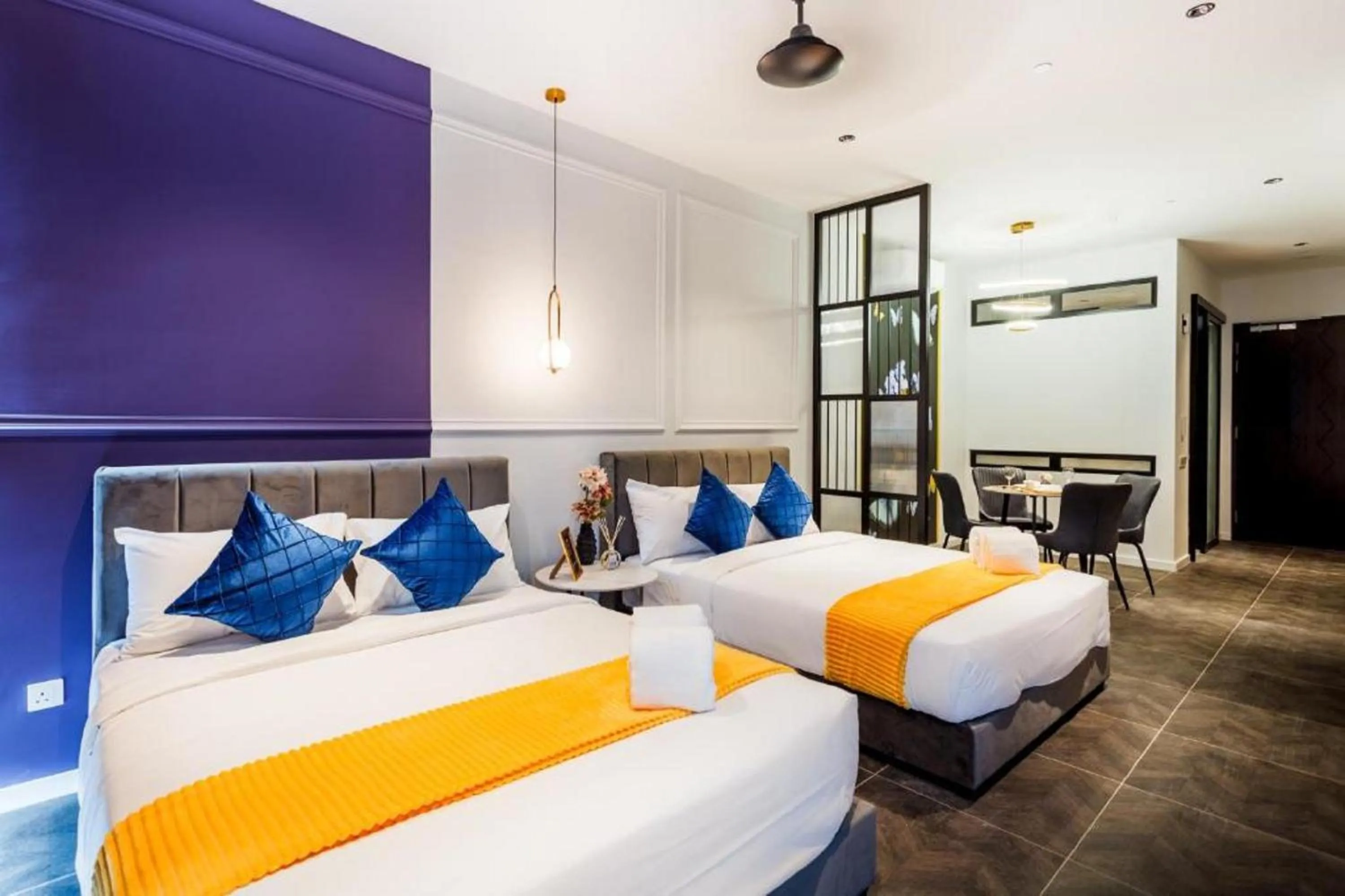 Bed in Scarletz Service Suites KLCC