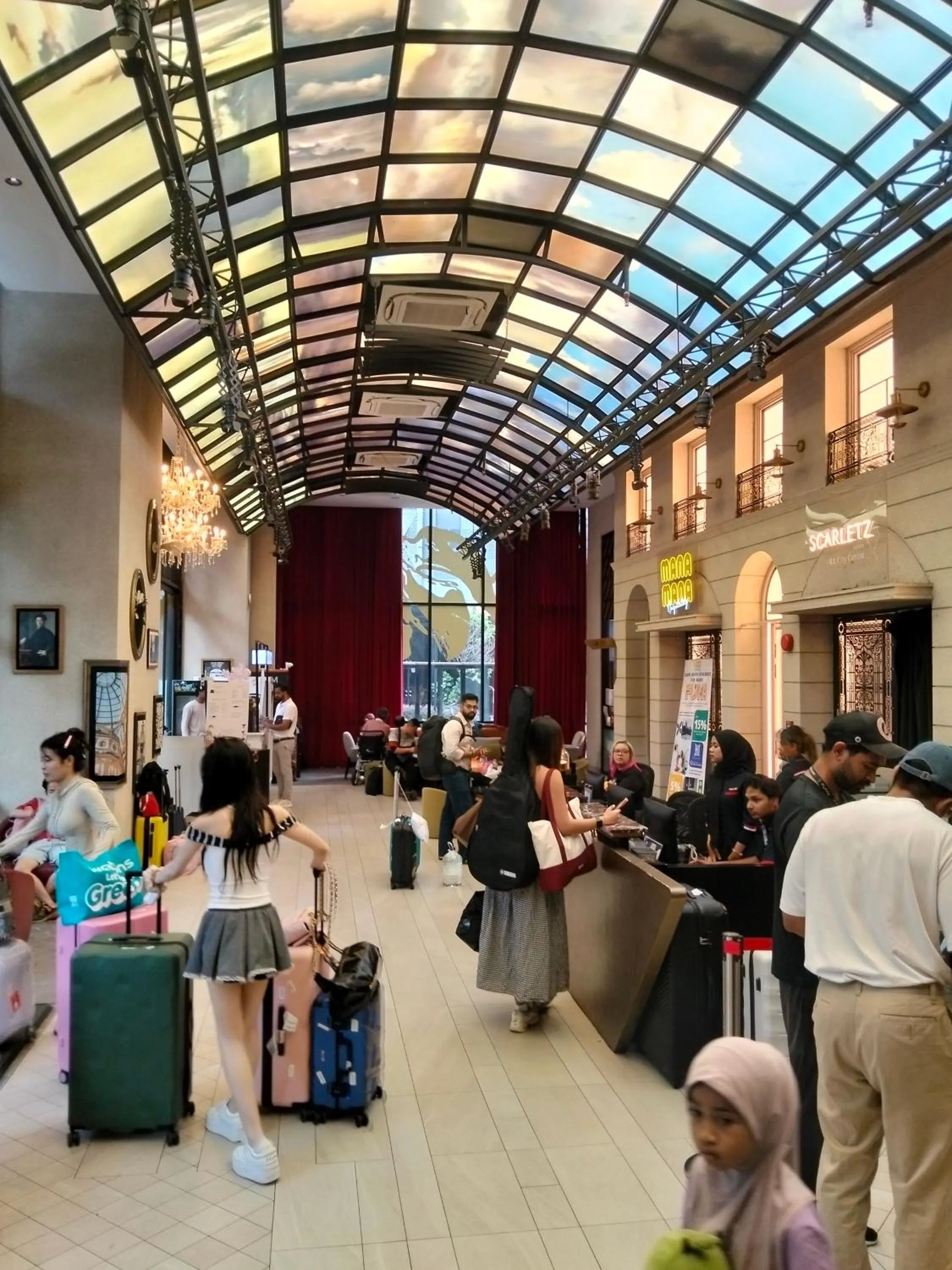 Lobby or reception in Scarletz Service Suites KLCC