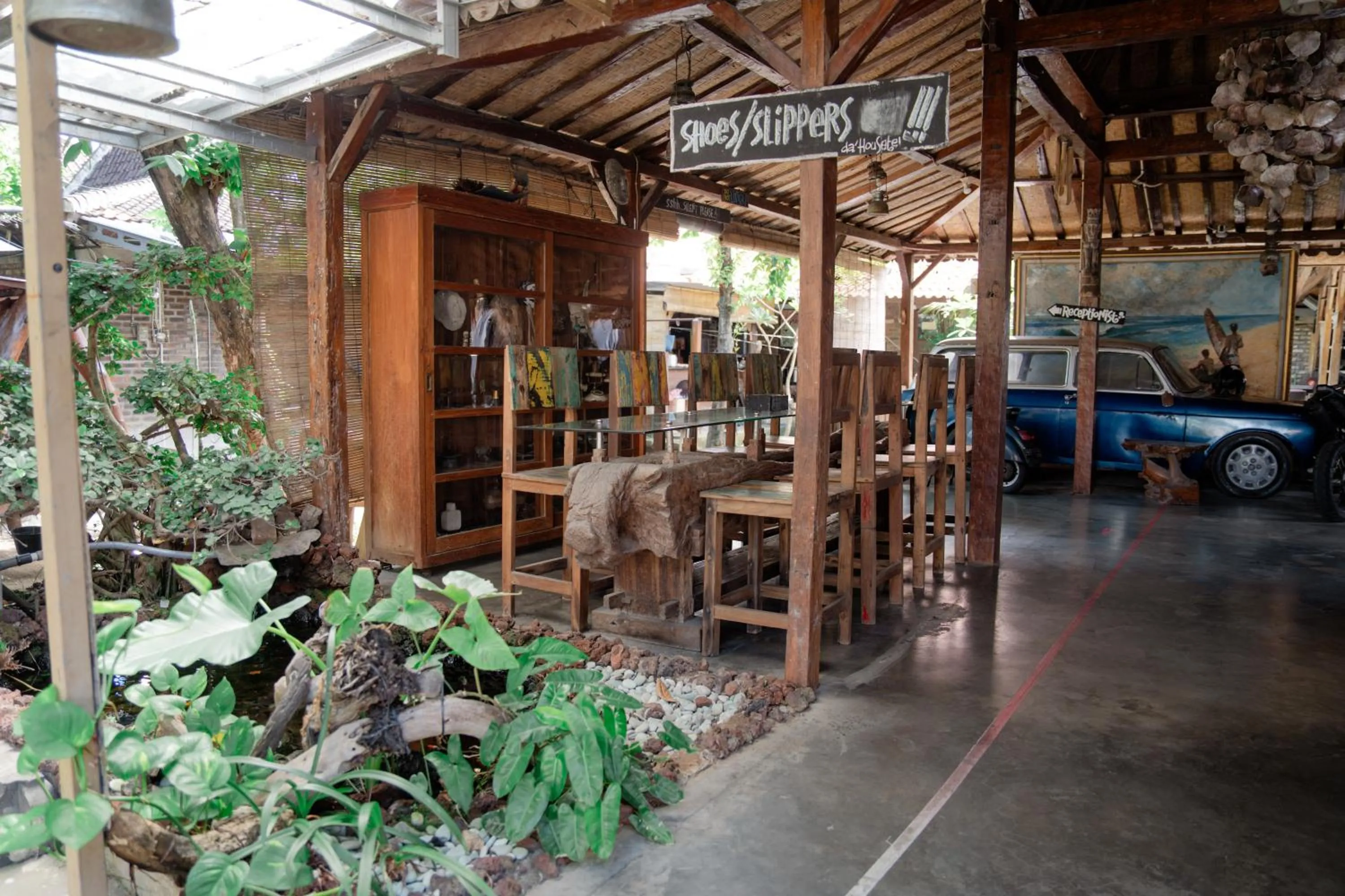 Patio in Da Housetel Kuta