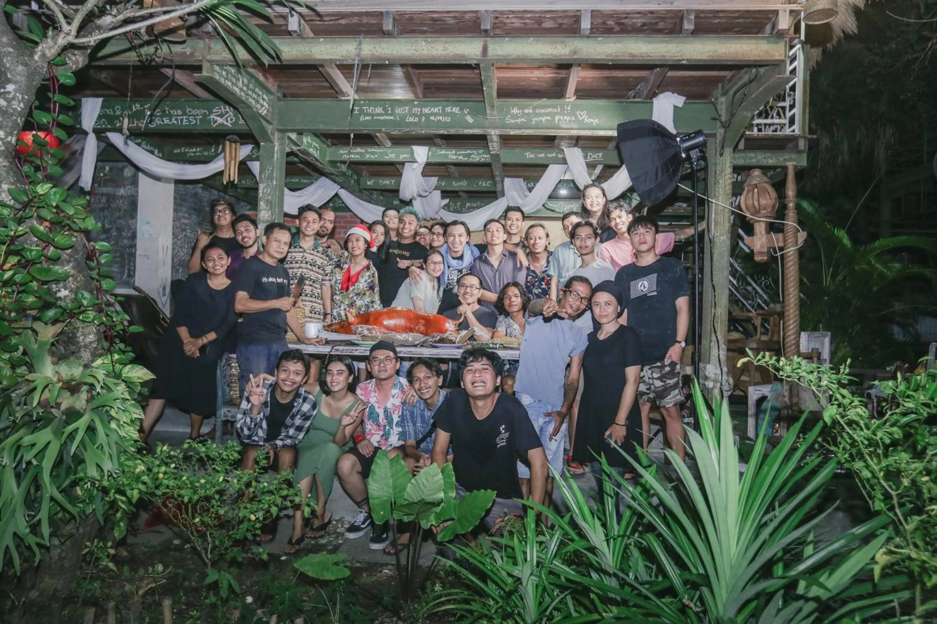 group of guests in Da Housetel Kuta