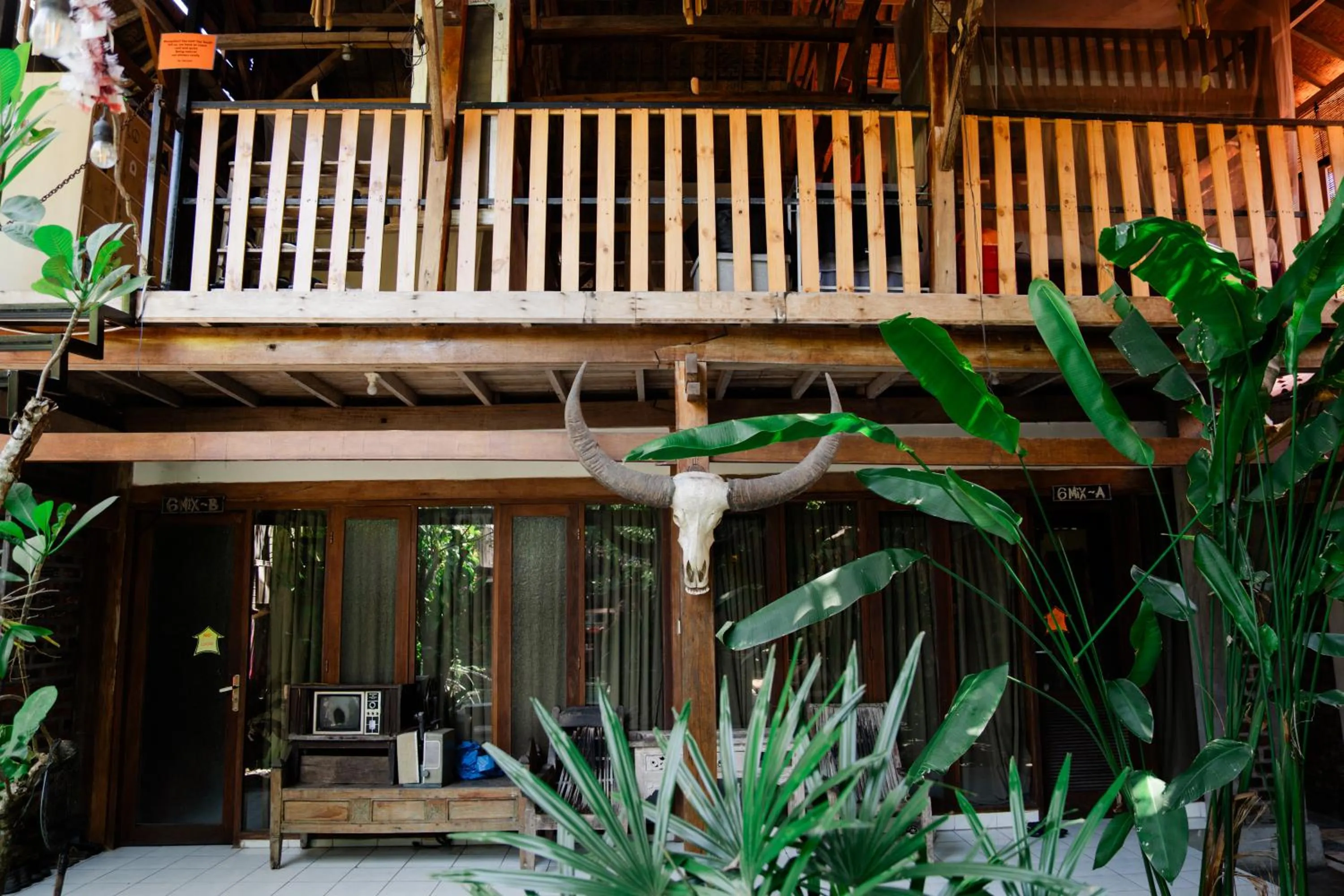 Balcony/Terrace in Da Housetel Kuta