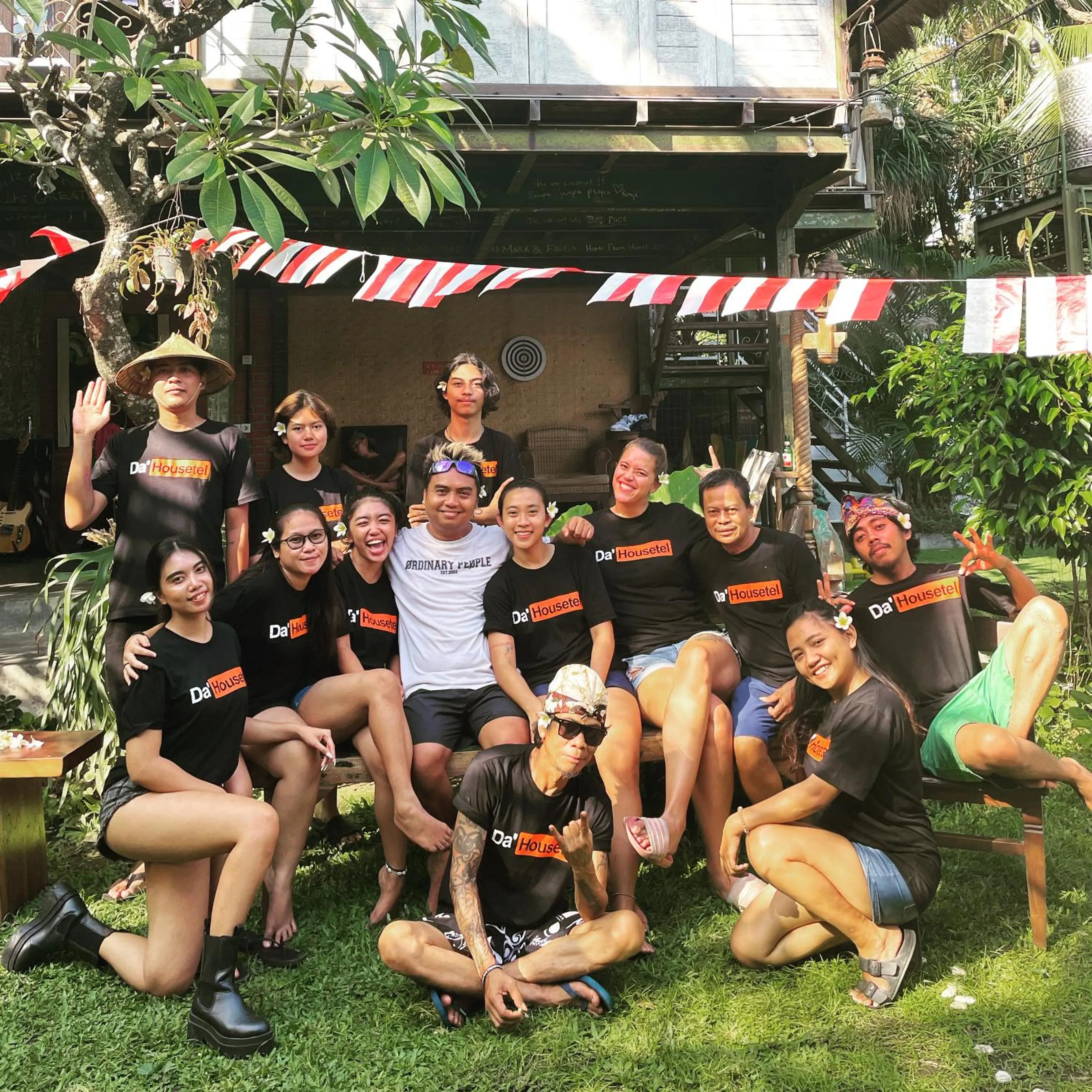 Staff in Da Housetel Kuta