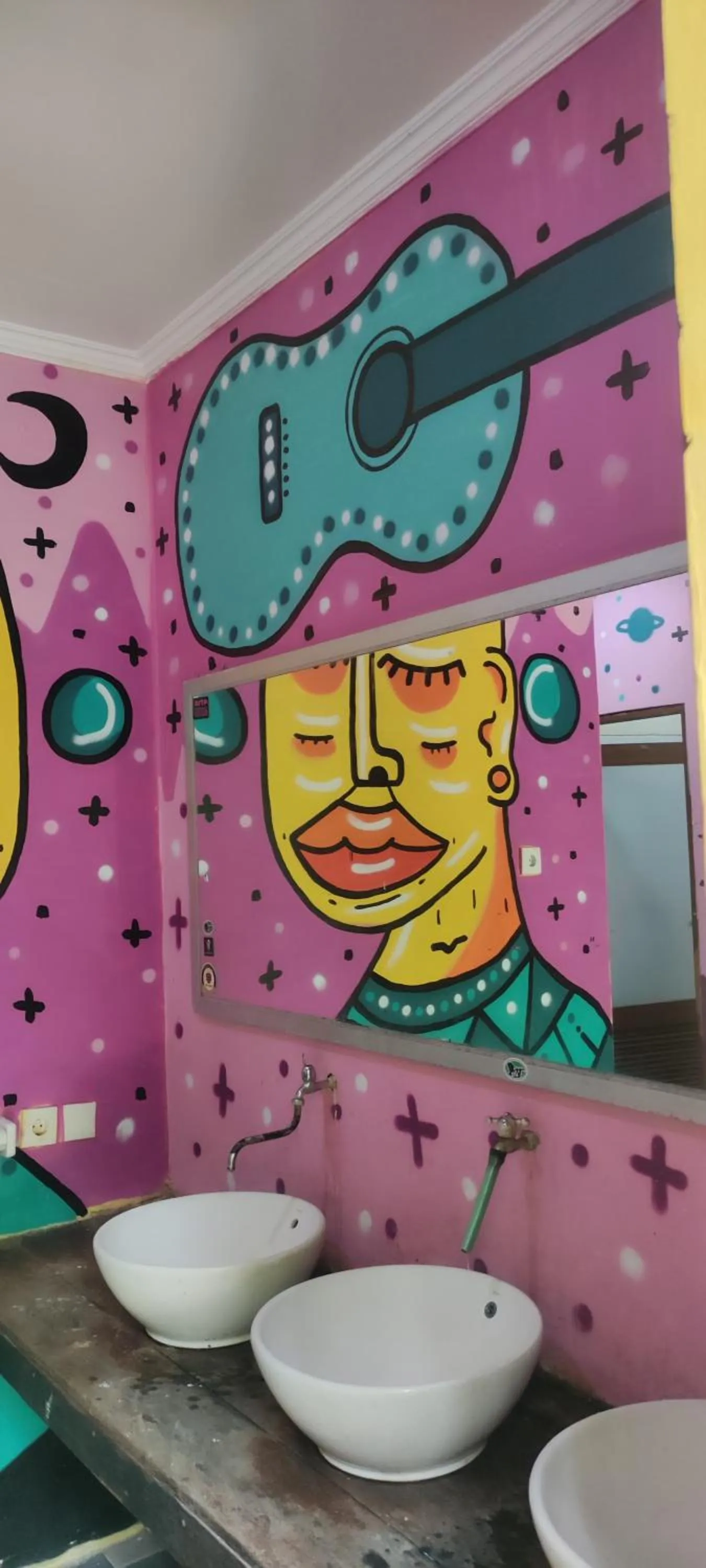 Bathroom in Da Housetel Kuta