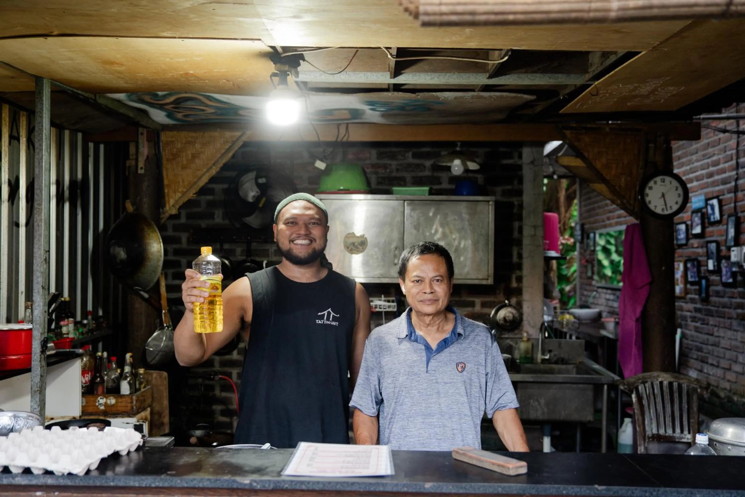 Staff in Da Housetel Kuta