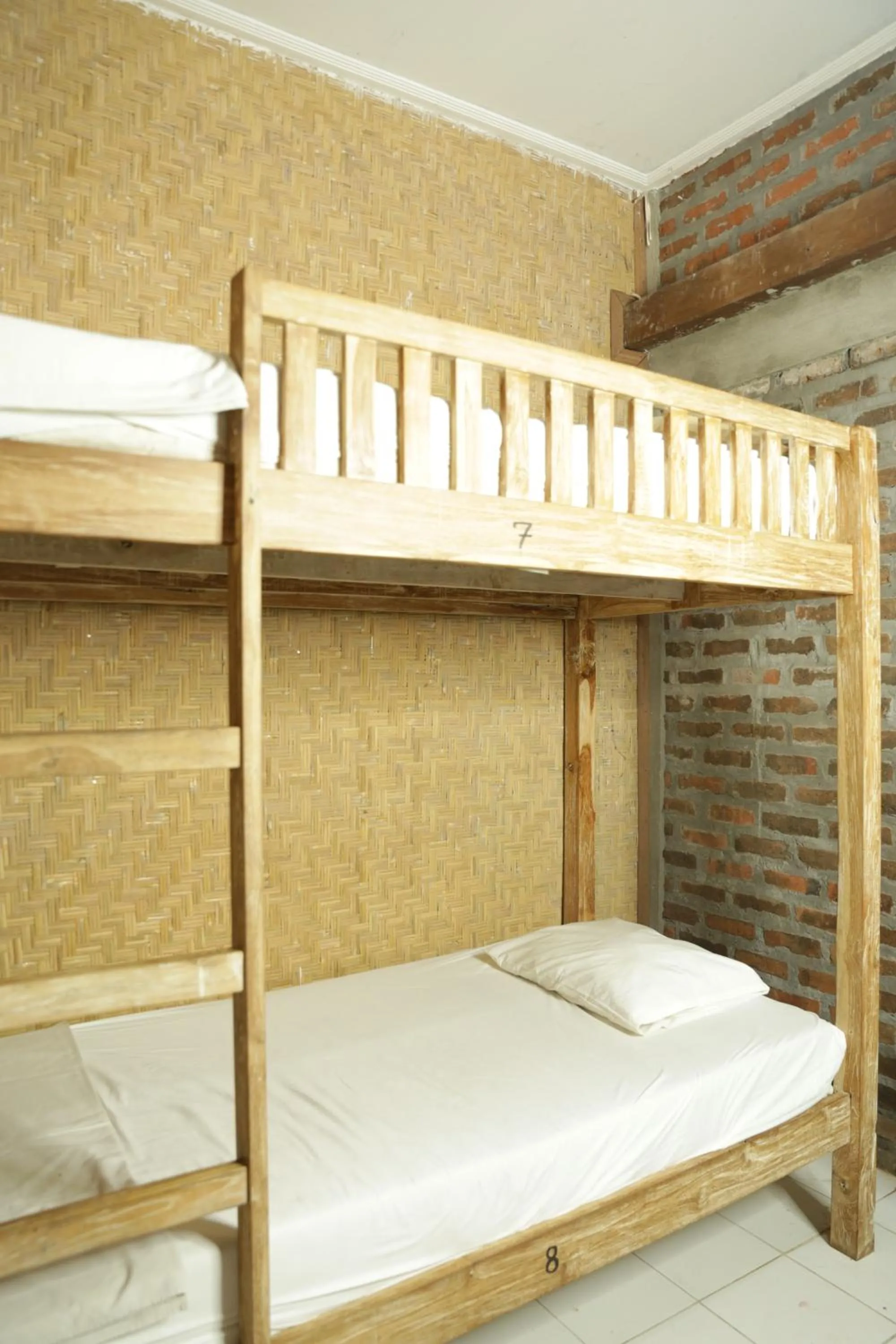 Bed in Da Housetel Kuta