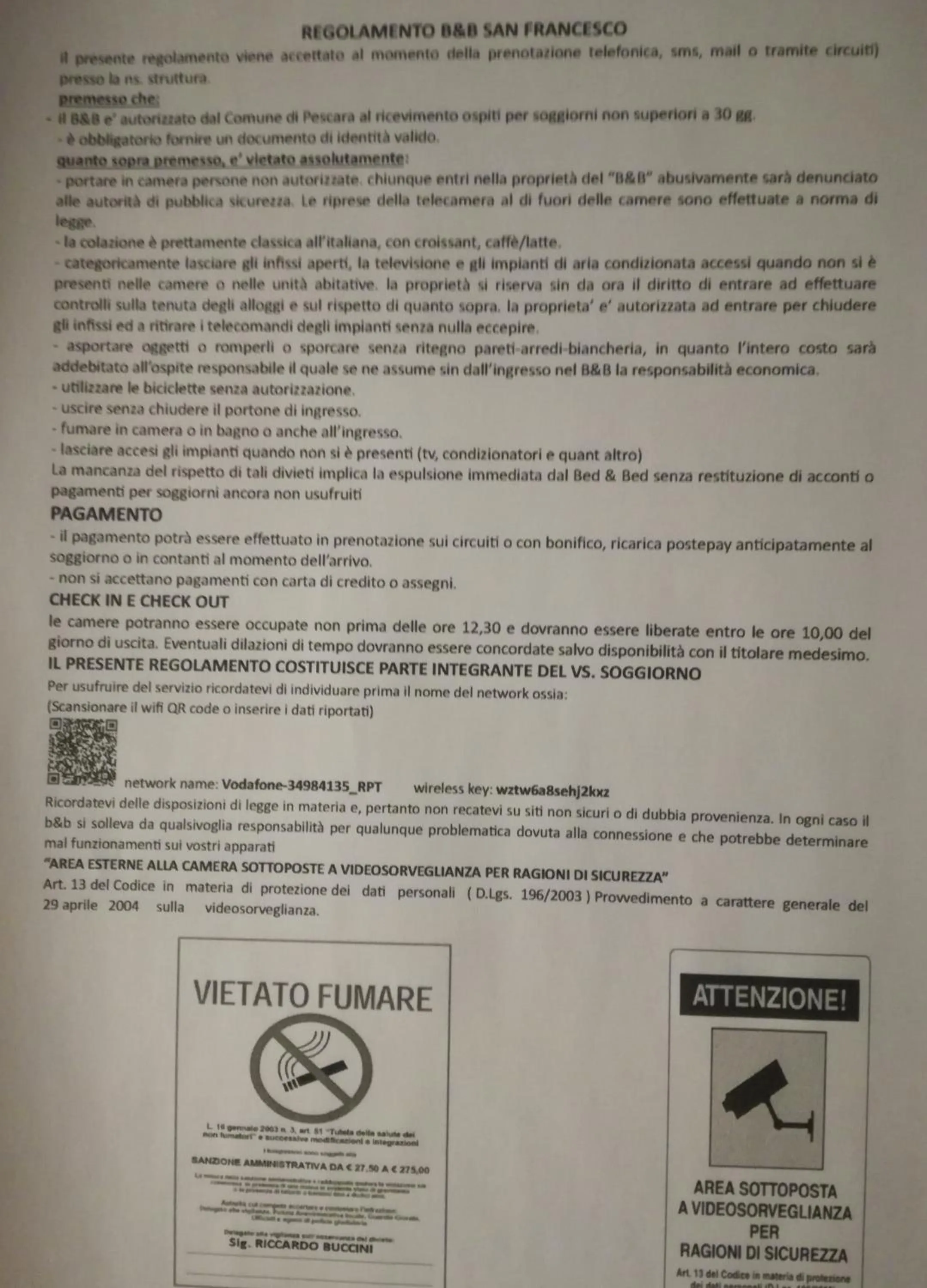 Activities in B&B SAN FRANCESCO Pescara Centro