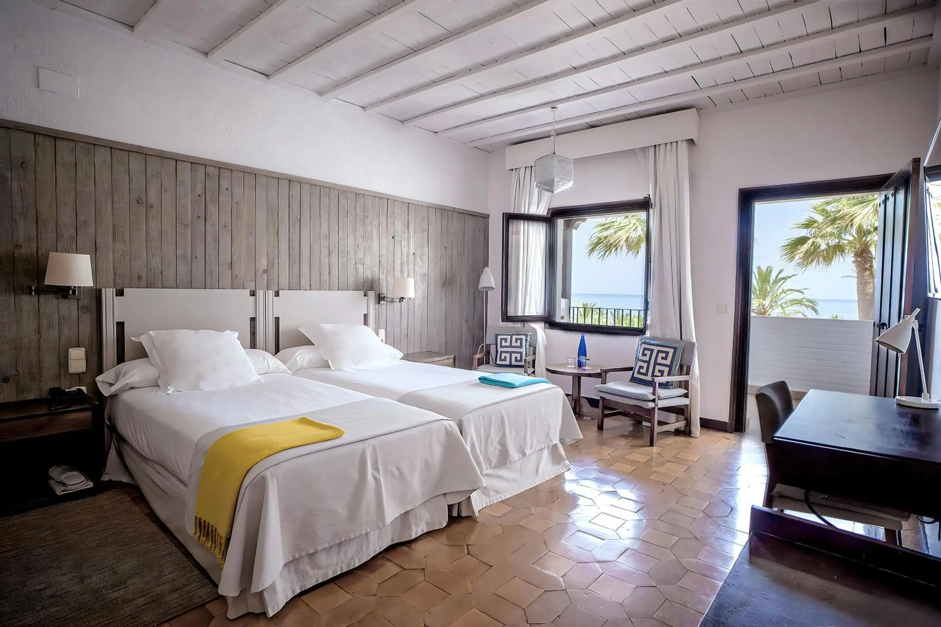 Bedroom, Bed in Parador de Mojácar Bedroom, Bed in Parador de Mojácar
