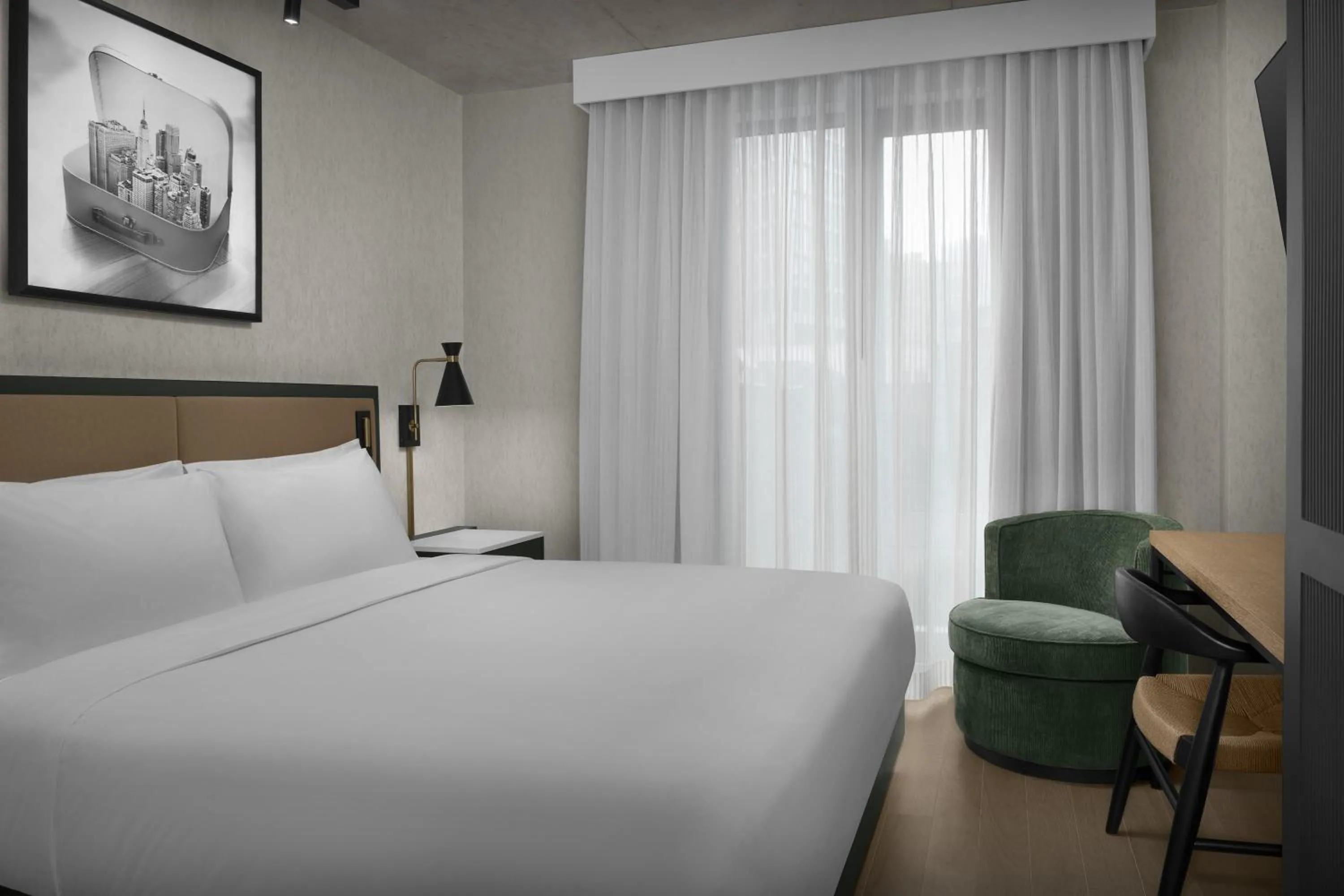 Bedroom, Bed in The Livingston, part of JdV by Hyatt