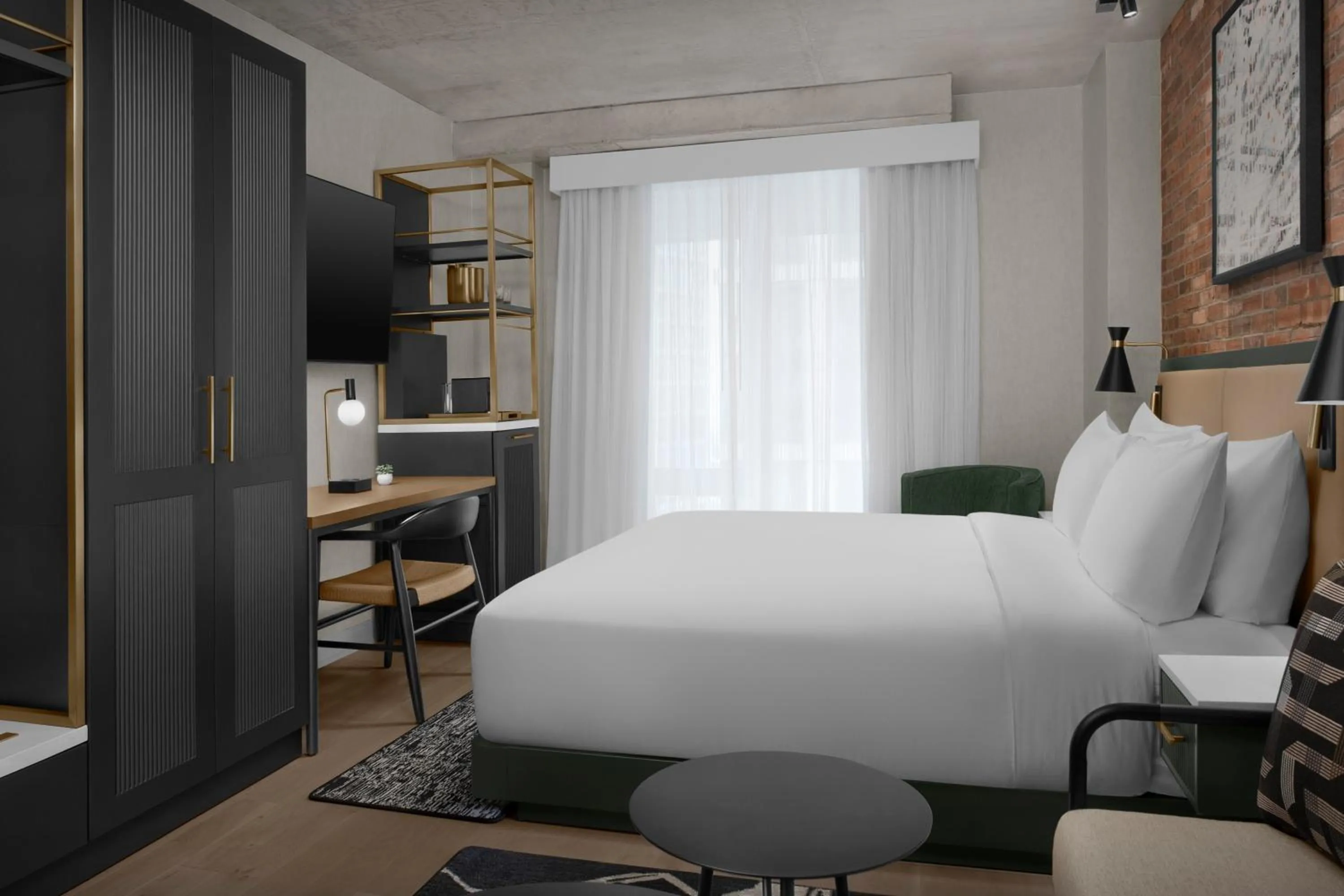 Bed in The Livingston, part of JdV by Hyatt