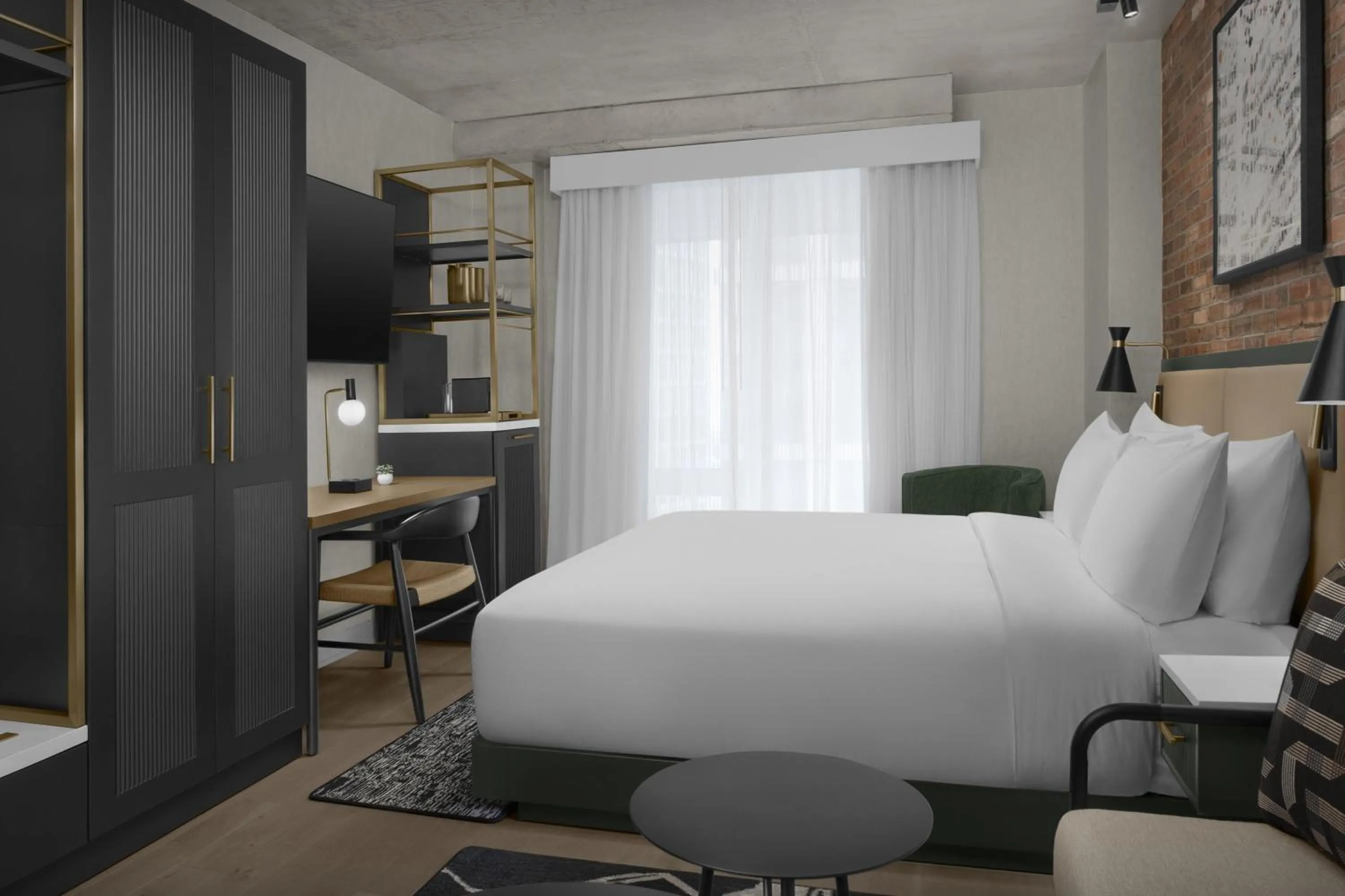 Bedroom, Bed in The Livingston, part of JdV by Hyatt