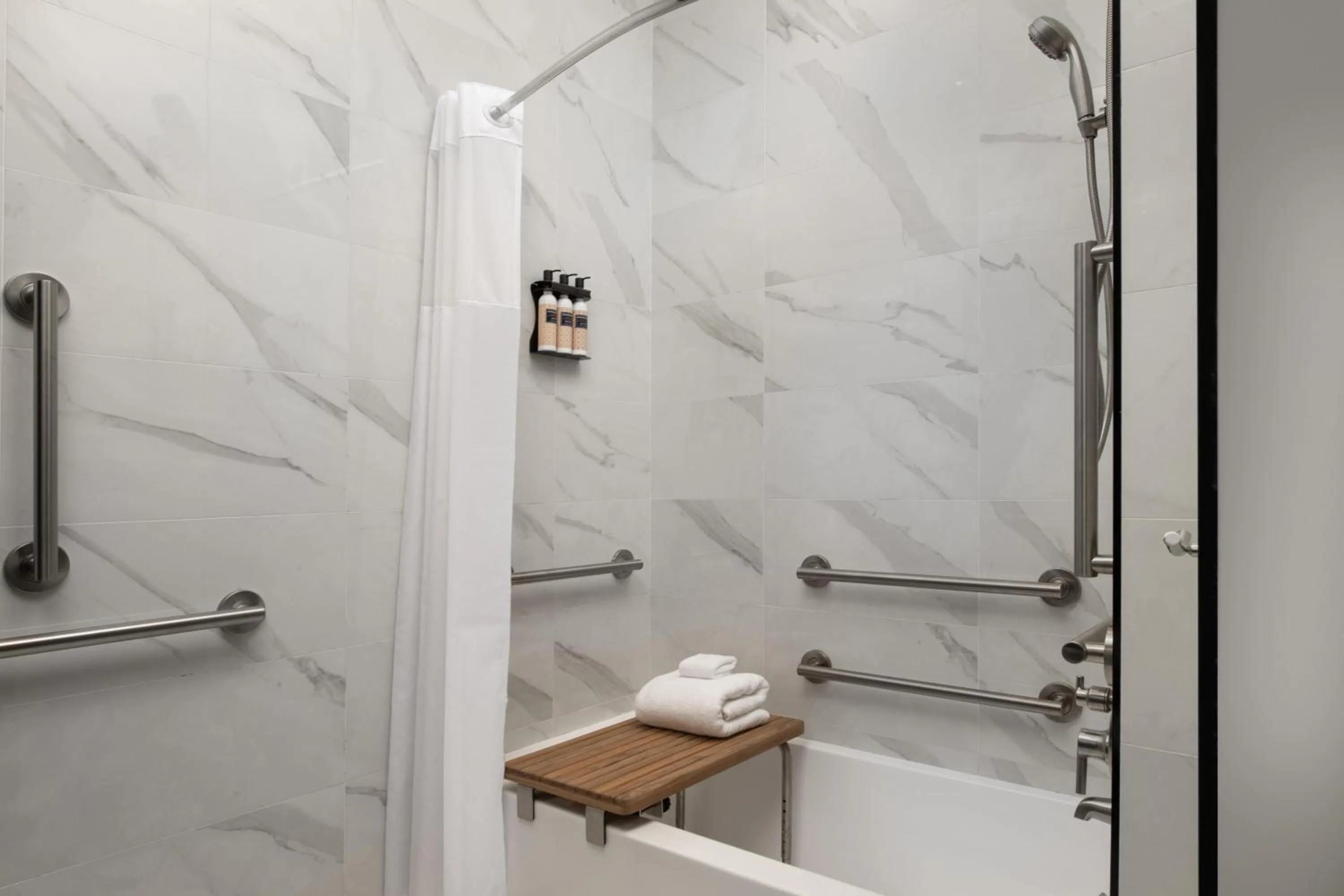 Bathroom in The Livingston, part of JdV by Hyatt