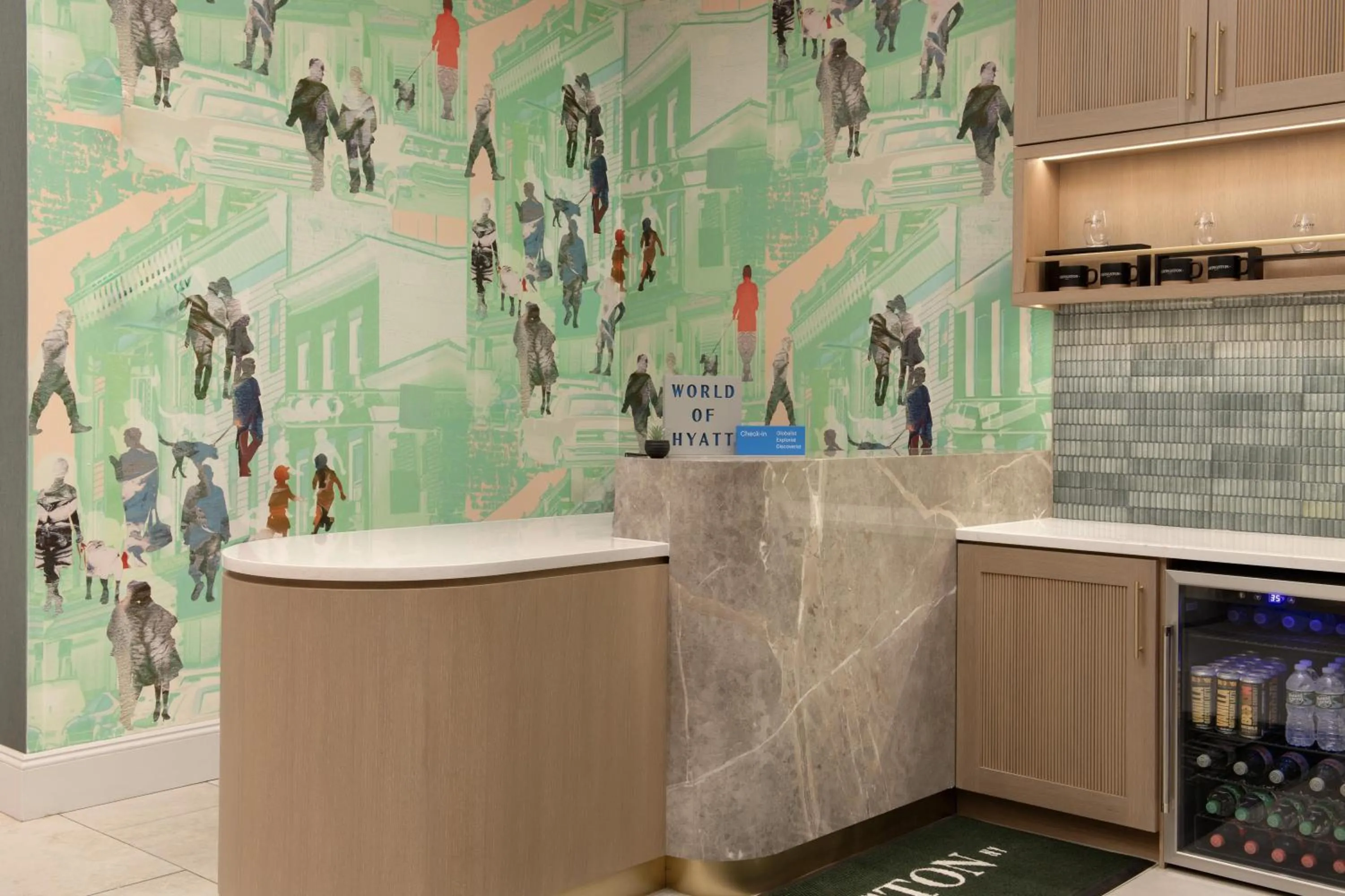 Lobby or reception in The Livingston, part of JdV by Hyatt