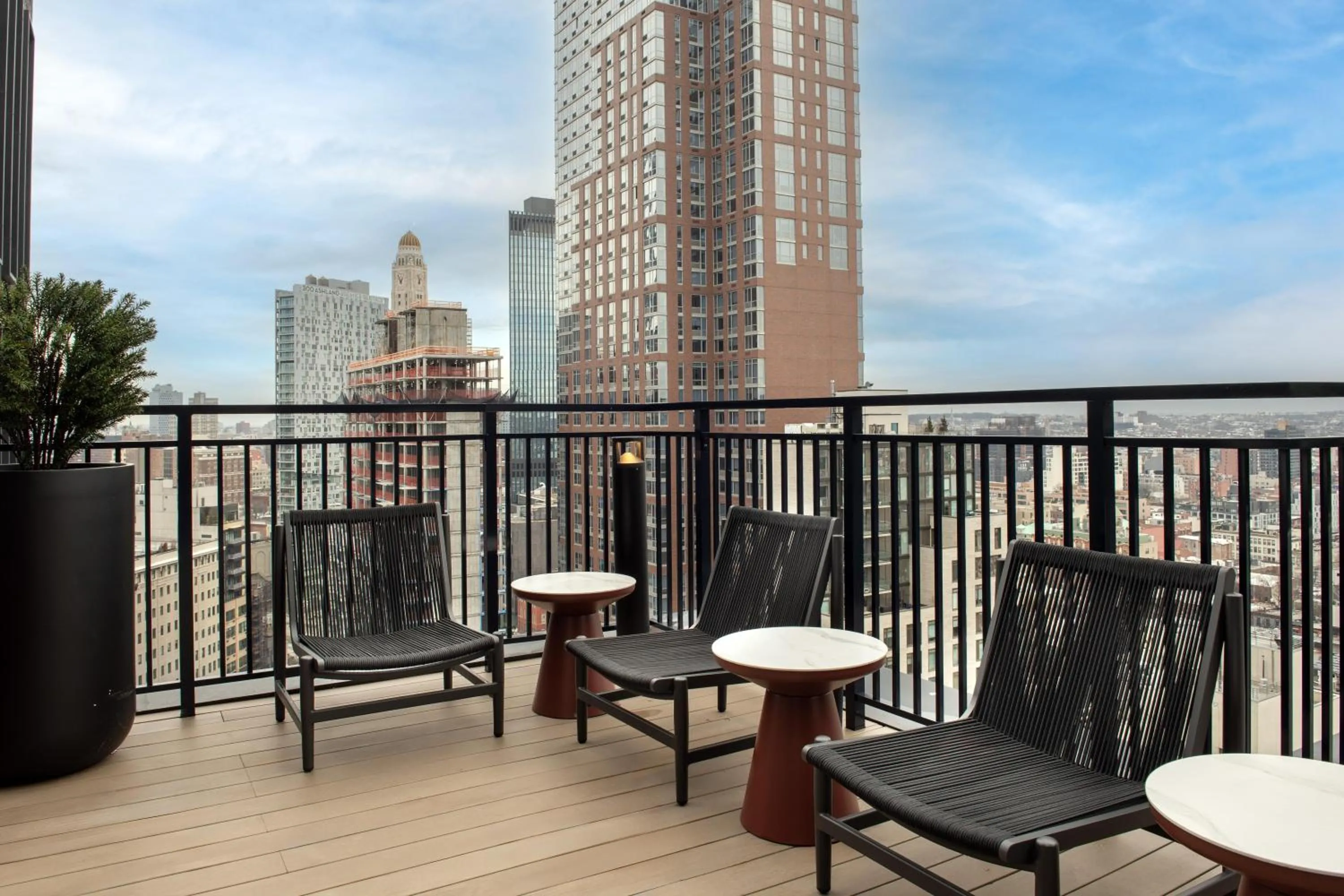 Patio in The Livingston, part of JdV by Hyatt