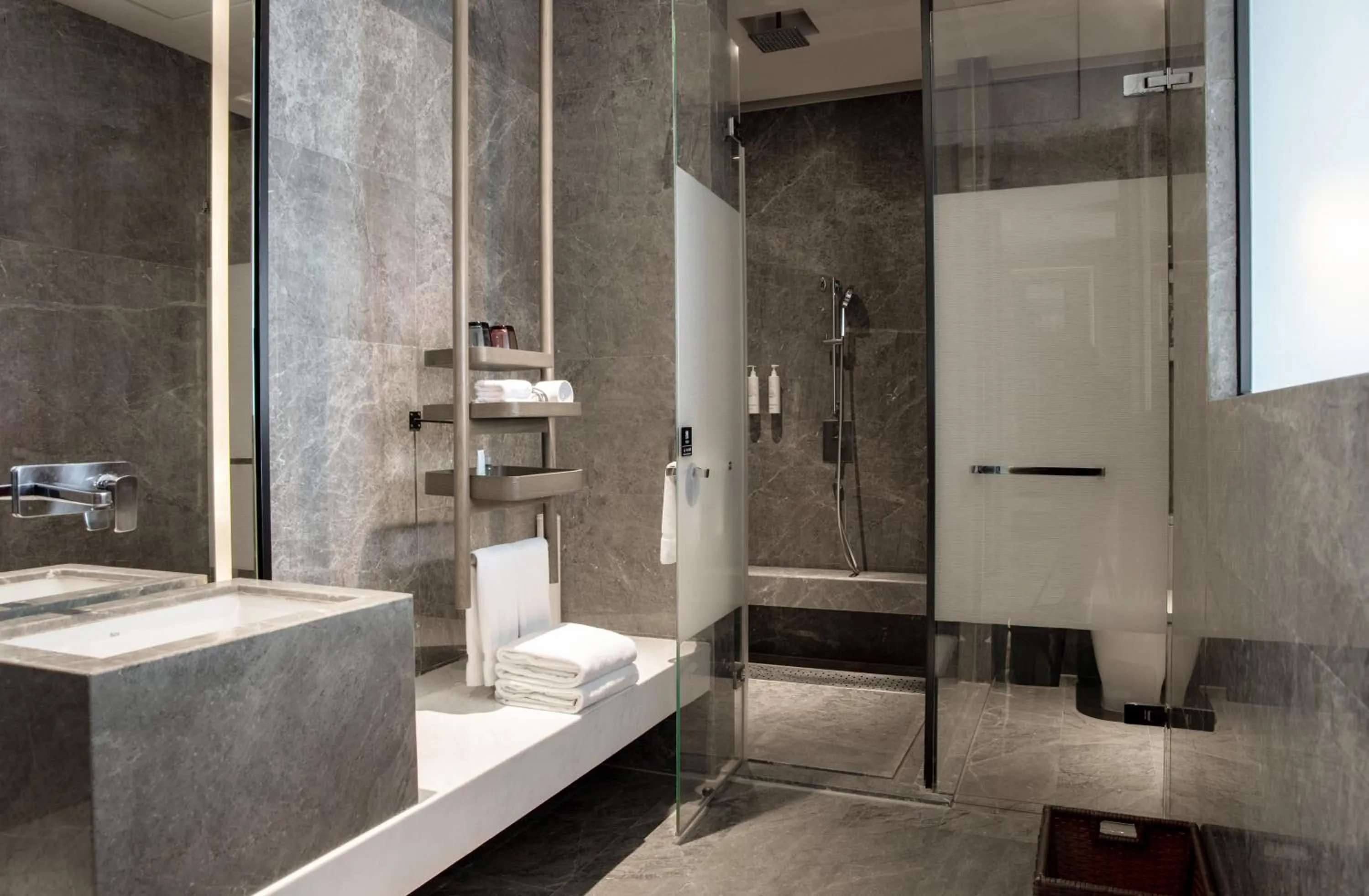 Toilet in Chongqing Marriott Hotel