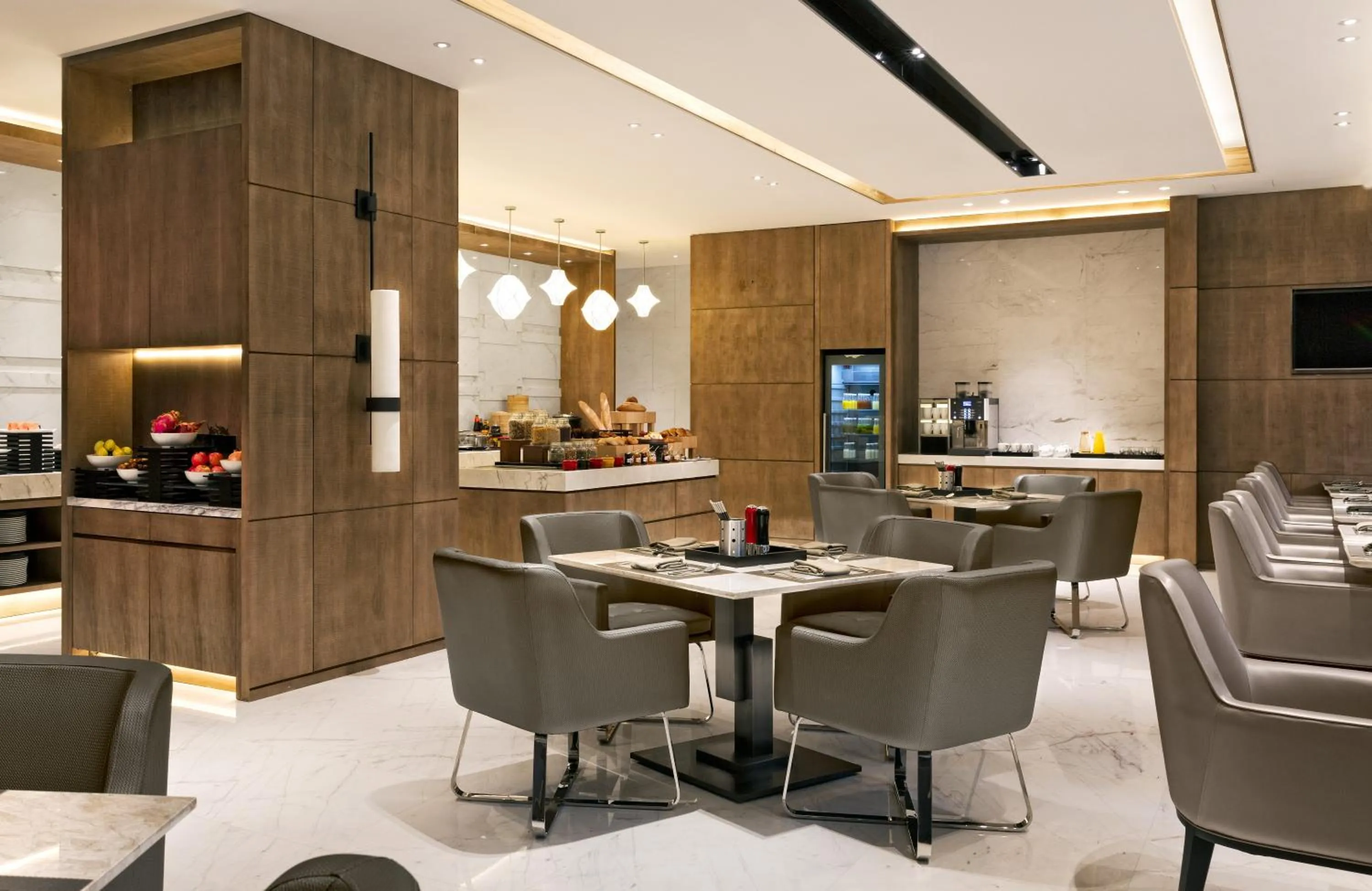 Breakfast in The Fairway Place, Xi'an - Marriott Executive Apartments