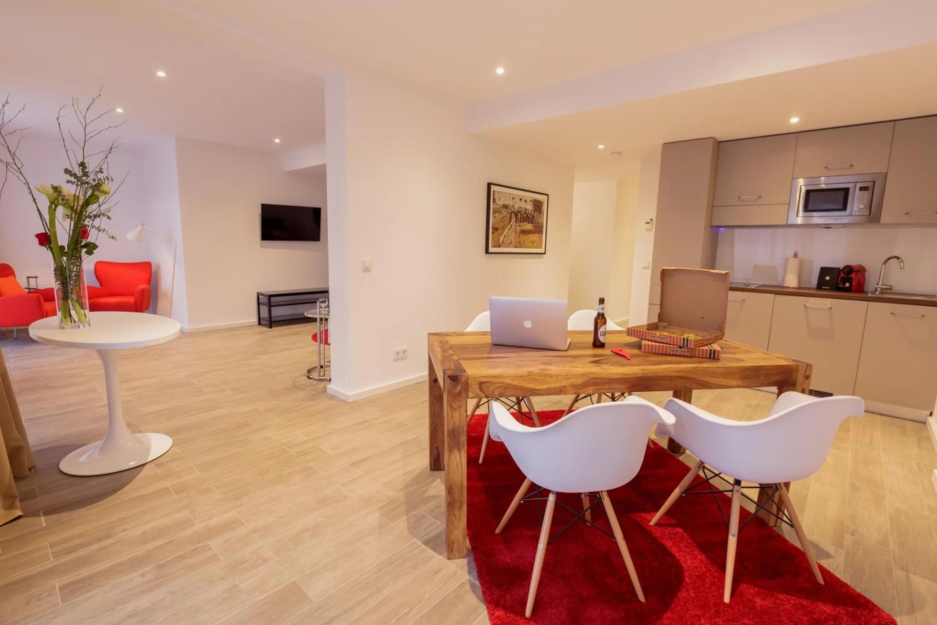 Dining area in 360 Apartment Hotel Frankfurt