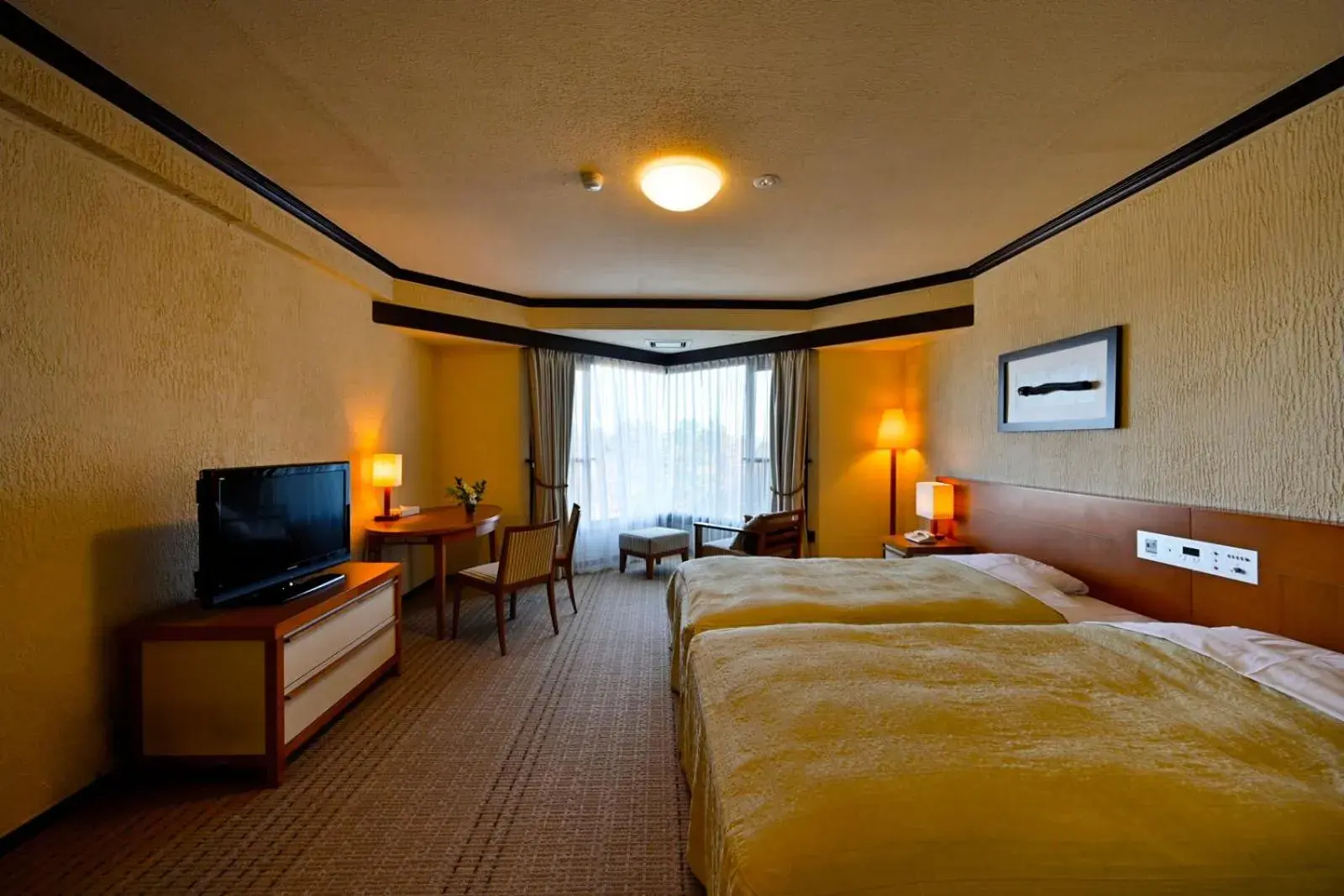 Bed in Hotel Laforet Shuzenji Bed in Hotel Laforet Shuzenji