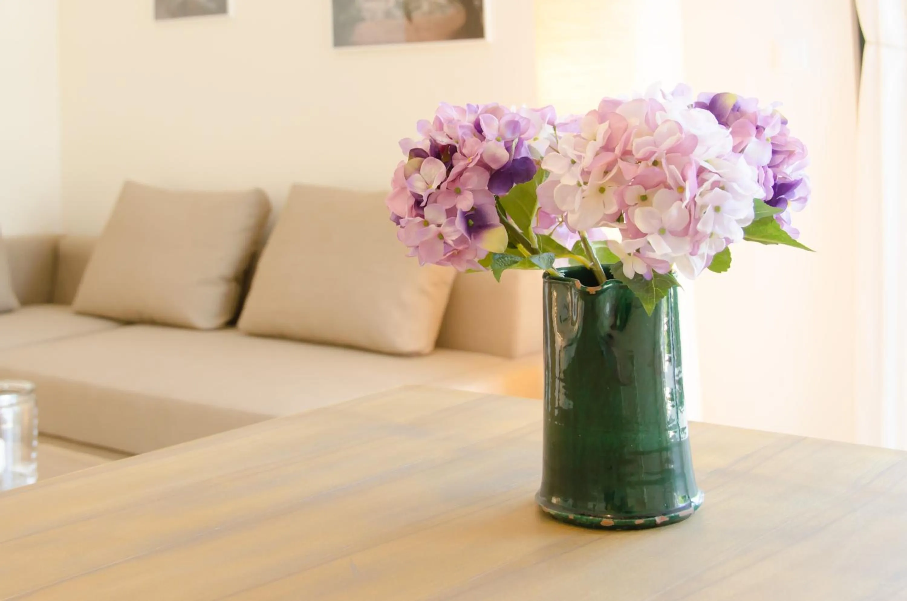 Living room in Angelbay Bungalows