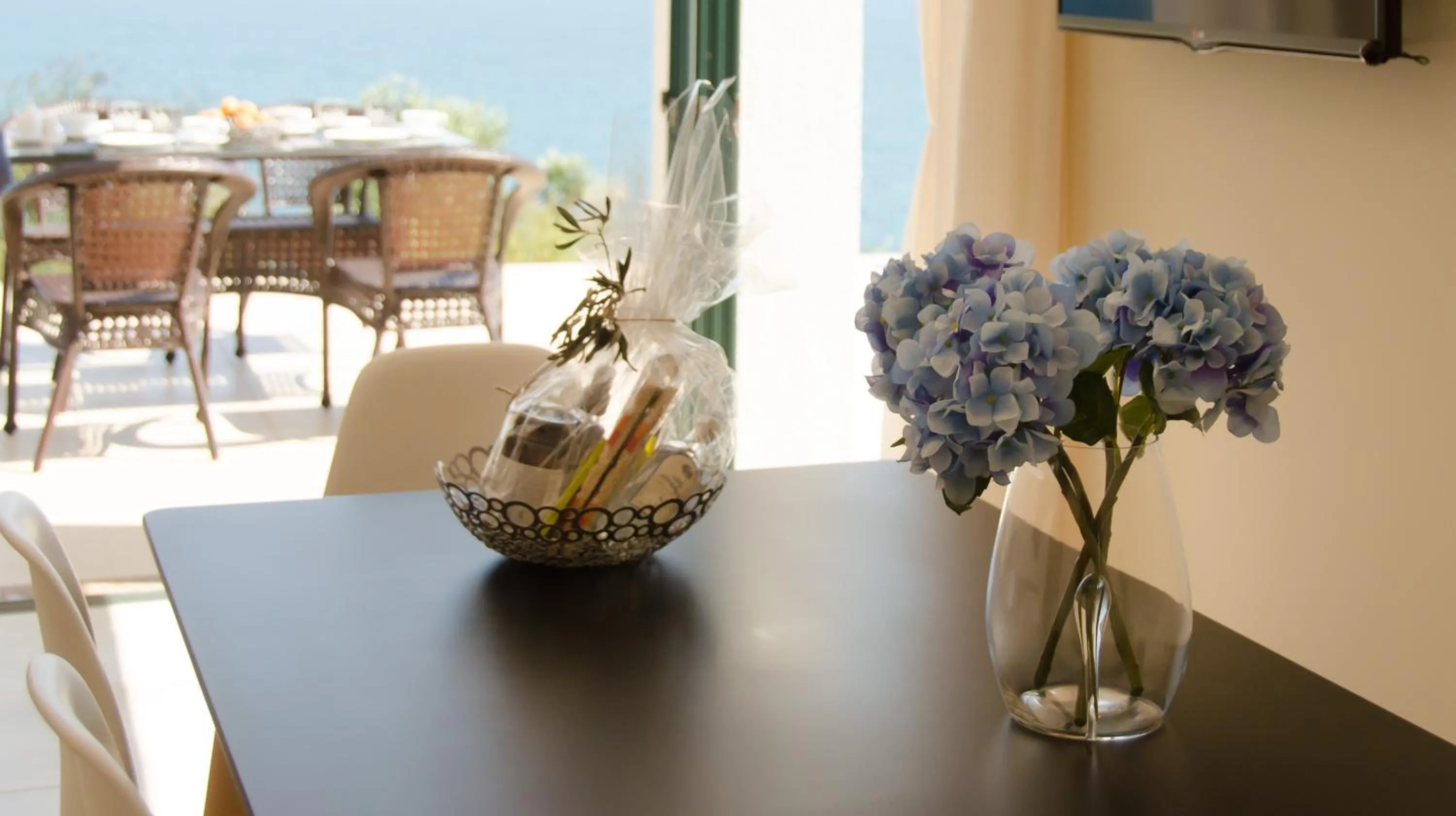 Living room in Angelbay Bungalows