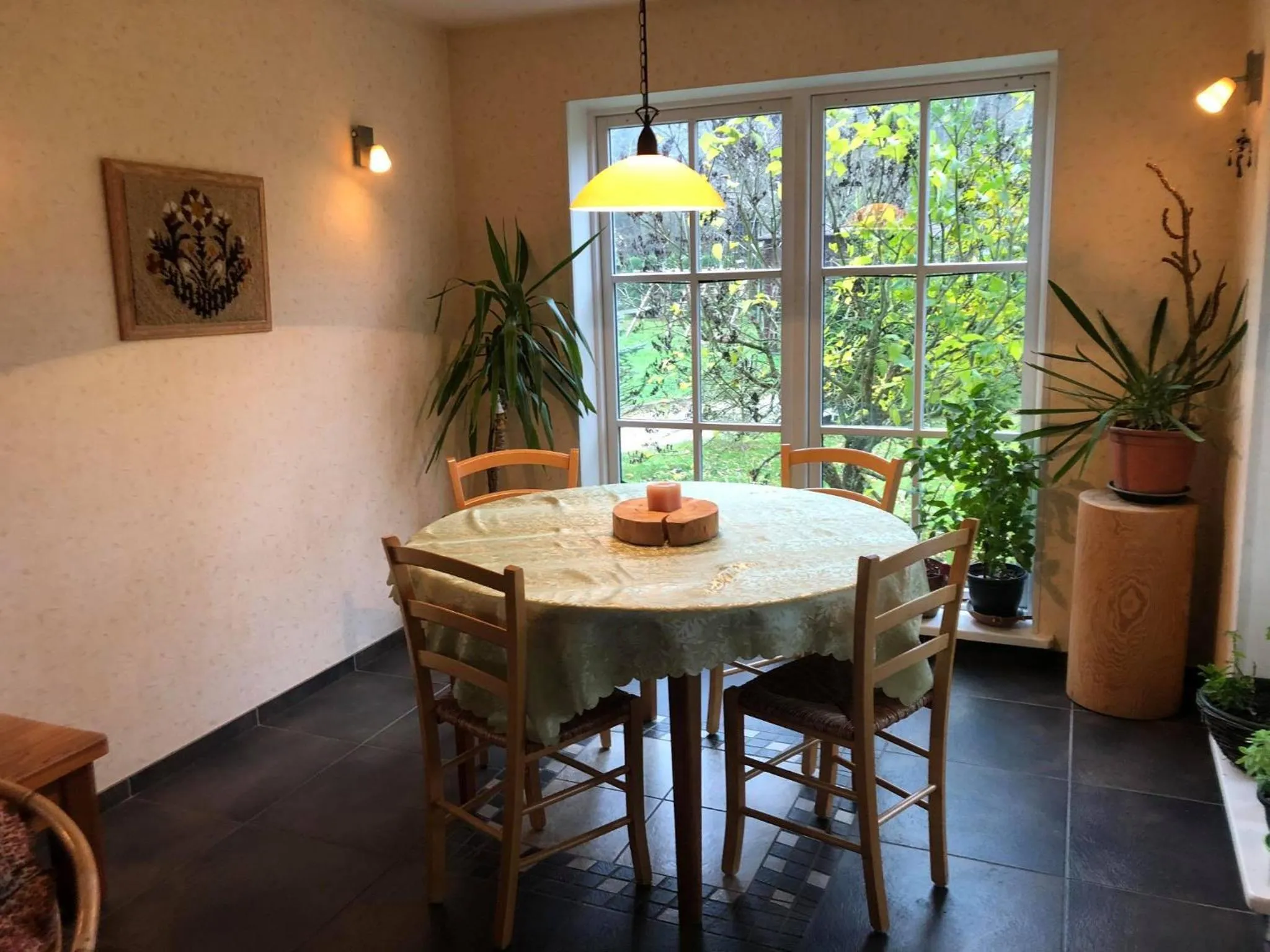 Living room in North Lakeside Villa Plateliai