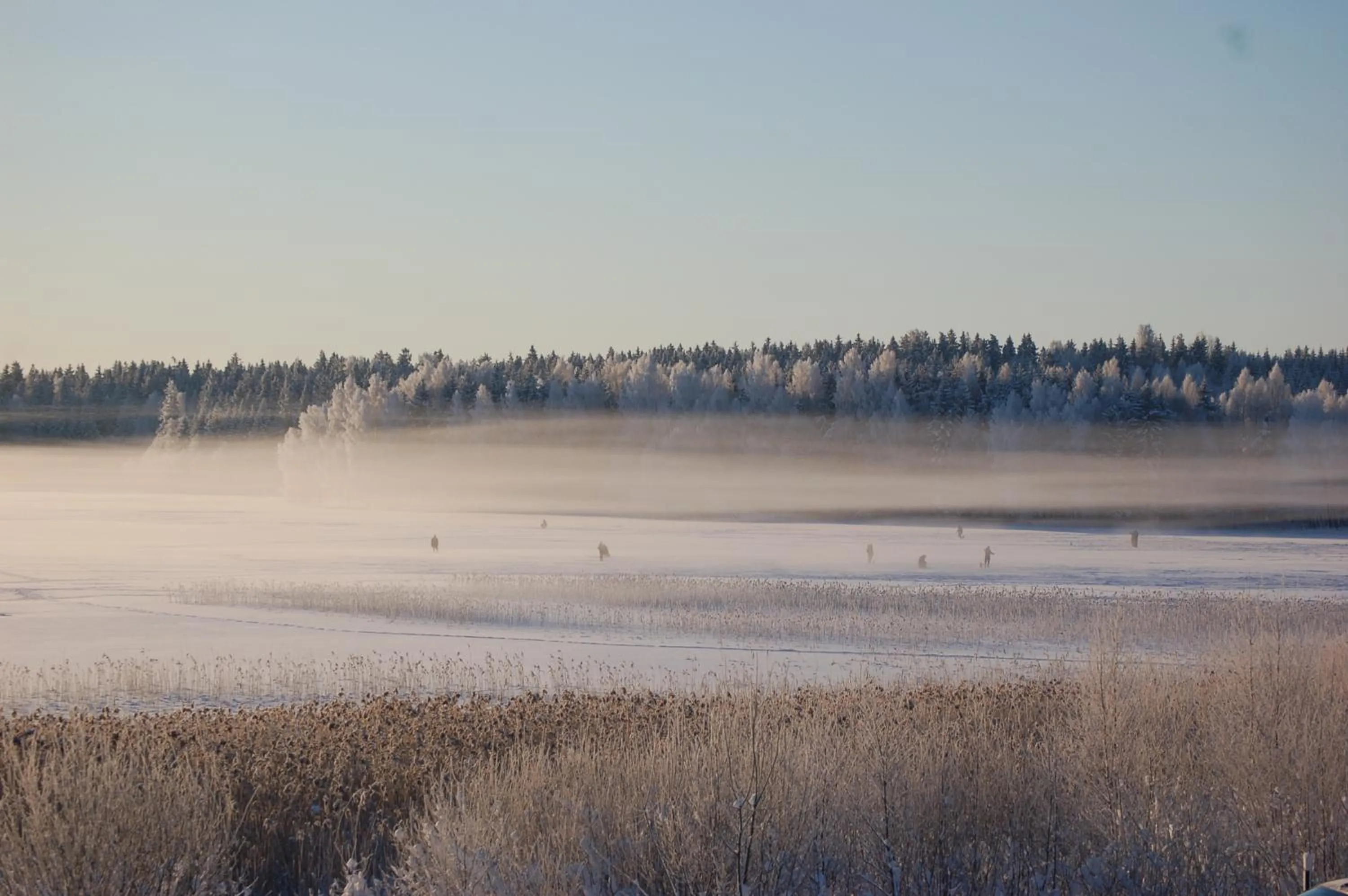 Fishing in North Lakeside Villa Plateliai