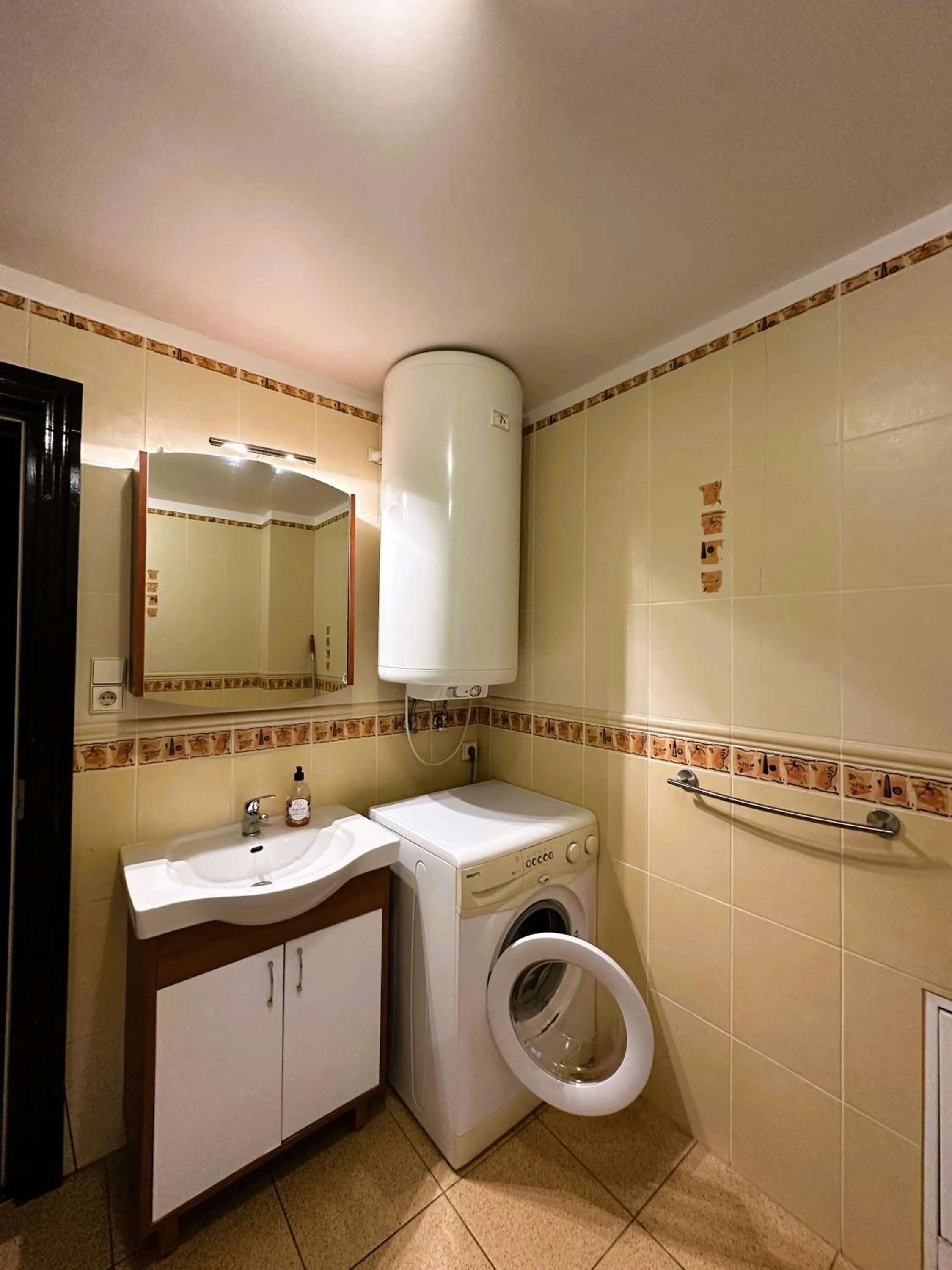 Bathroom in North Lakeside Villa Plateliai