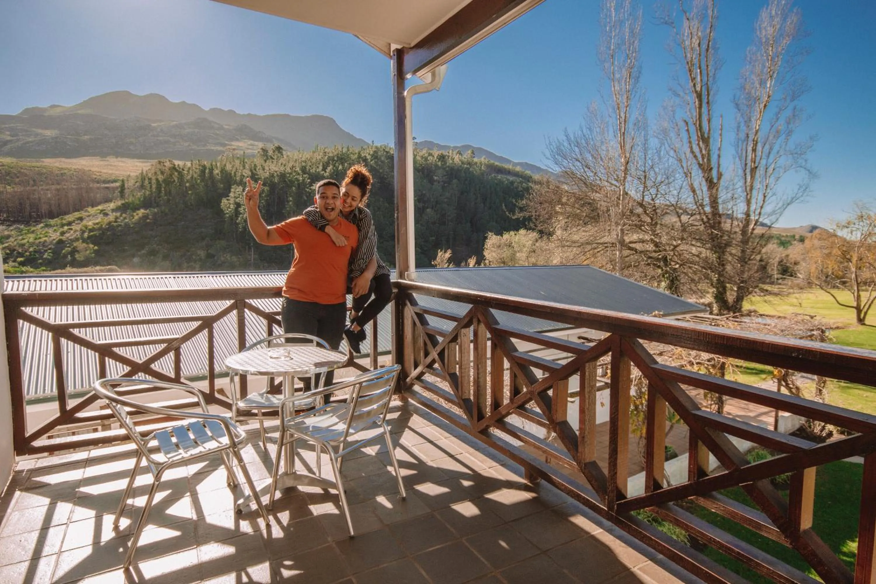 Natural landscape in Houw Hoek Hotel