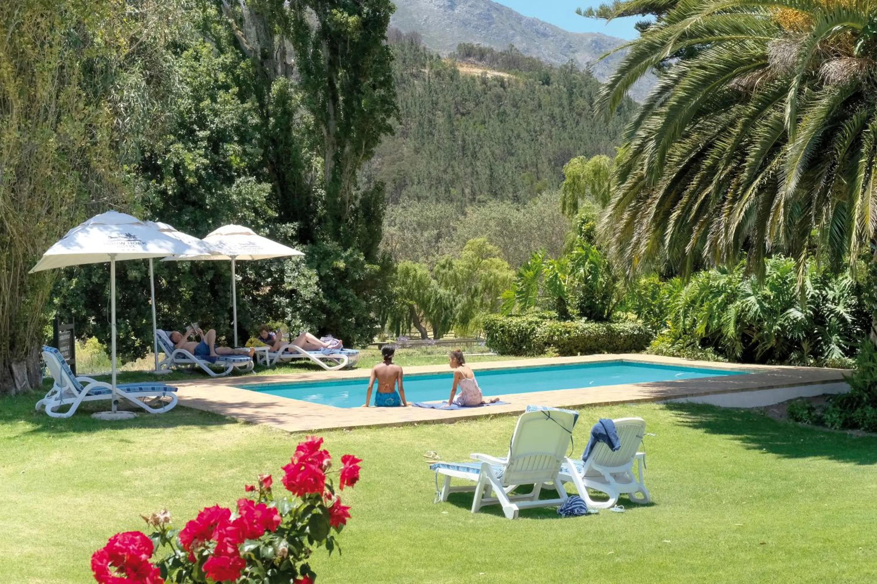 Natural landscape in Houw Hoek Hotel