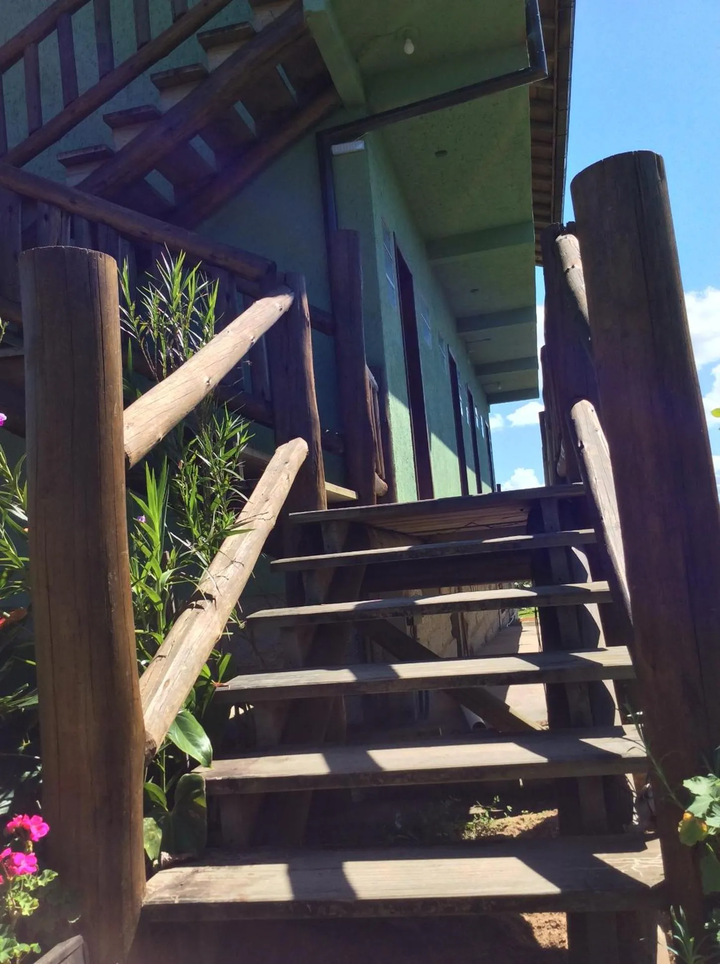 Facade/entrance in Pousada Maori