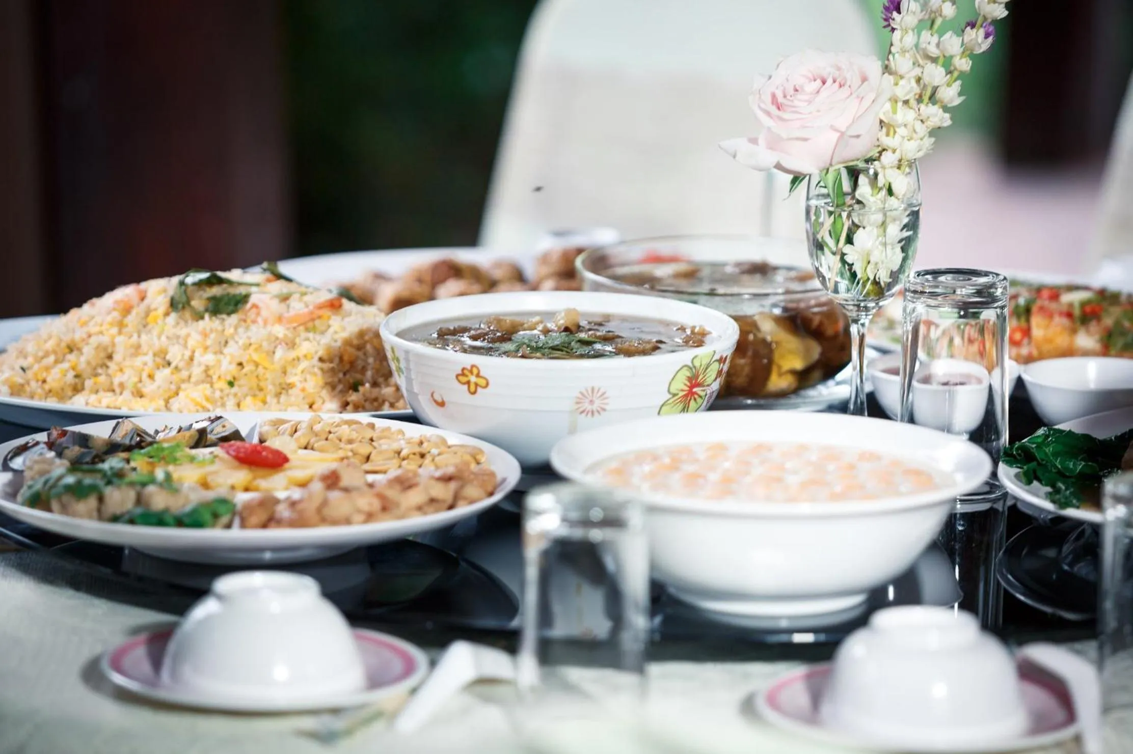 Food in Wangyao Riverside Resort