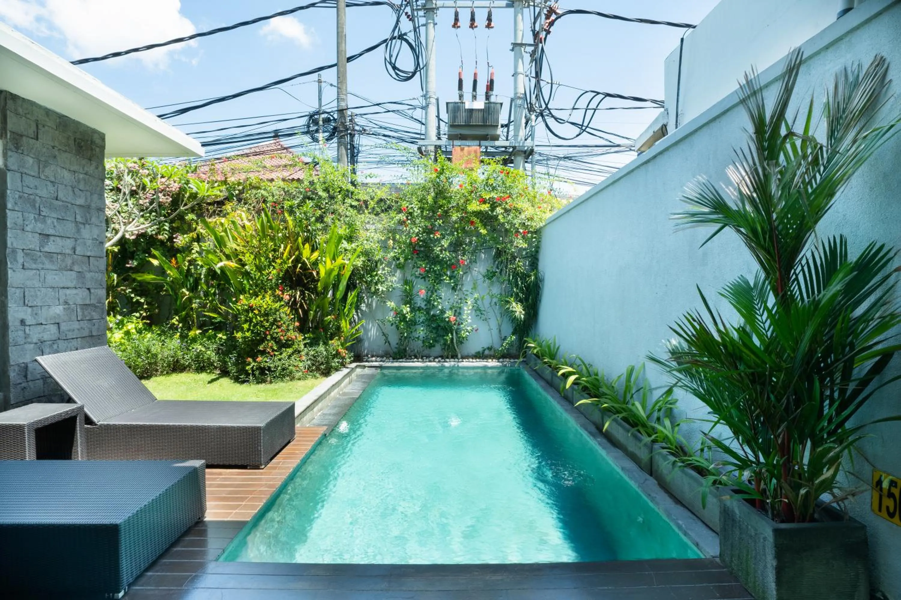 Swimming pool in Royal Samaja Villas