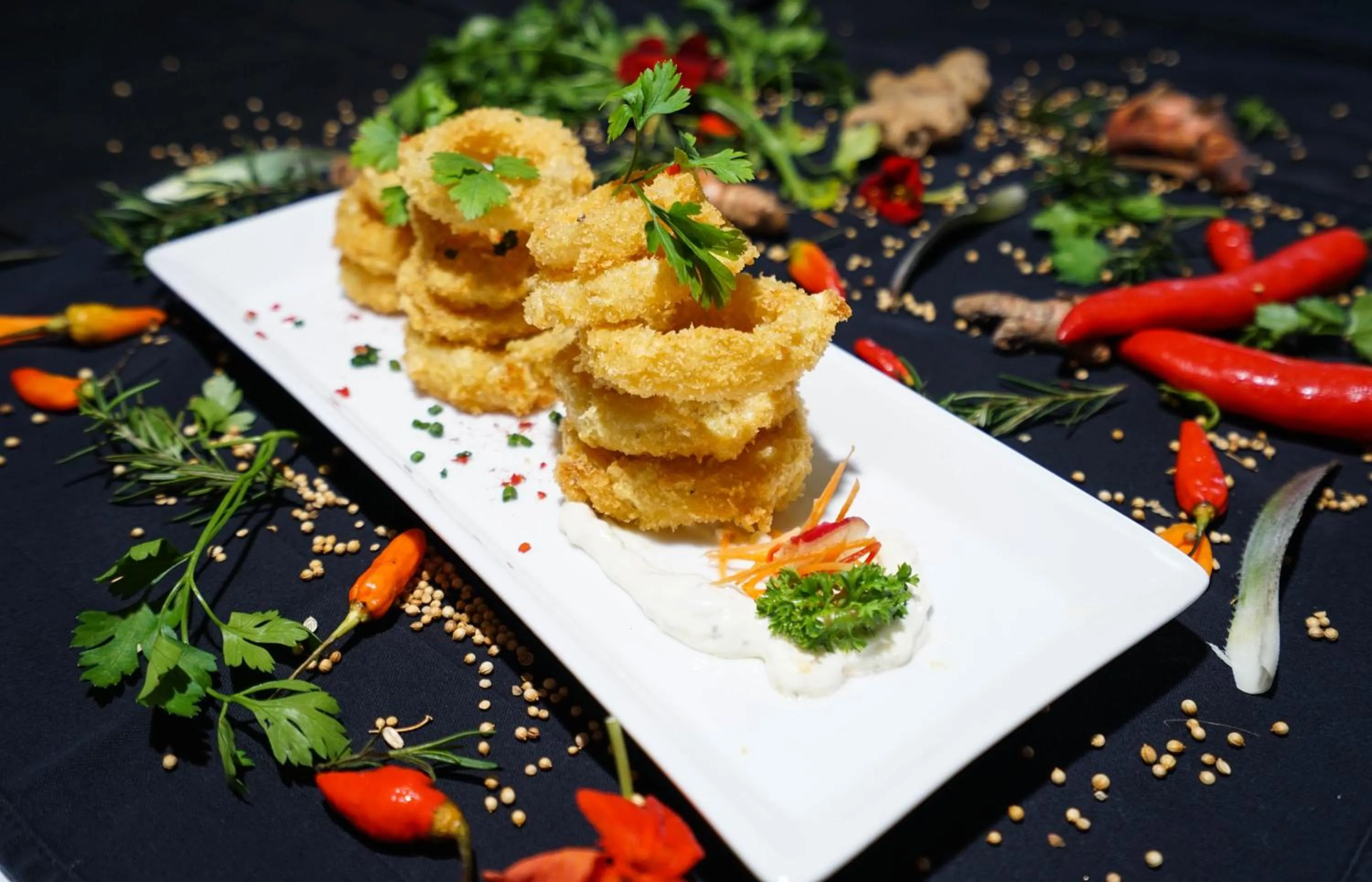 Restaurant/places to eat in Royal Samaja Villas